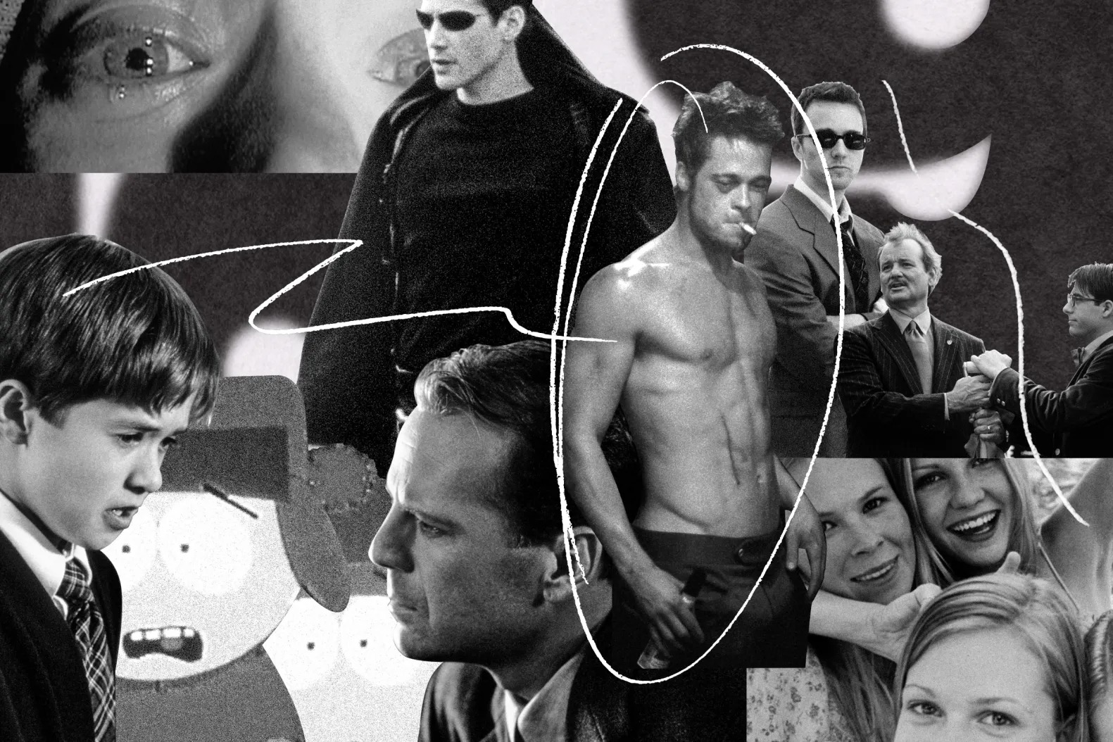 Photo Illustration by Matthew Cooley. Images in illustation: ©Artisan Entertainment/Everett Collection; Buena Vista Pictures/Everett Collection; Comedy Central/Everett Collection; 20th Cent Fox/Everett Collection; Warner Bros/Everett Collection; Walt Disne