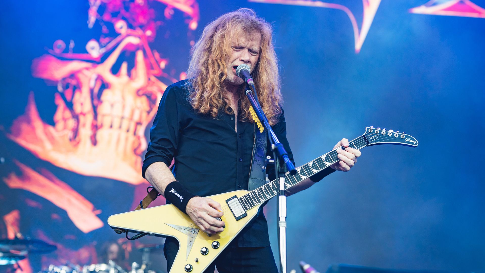 Dave Mustaine, vocalista e guitarrista do Megadeth (Foto: Mariano Regidor/Redferns)