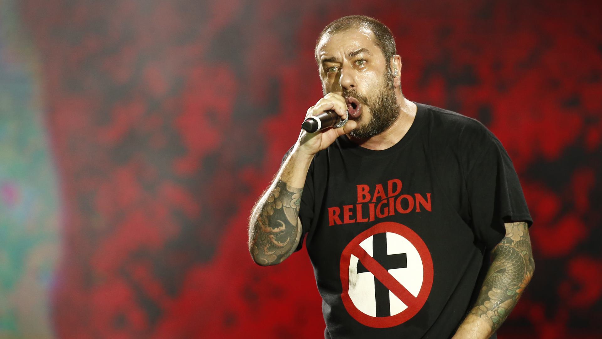 Fernando Badauí, vocalista do CPM 22 (Foto: Wagner Meier / Getty Images)