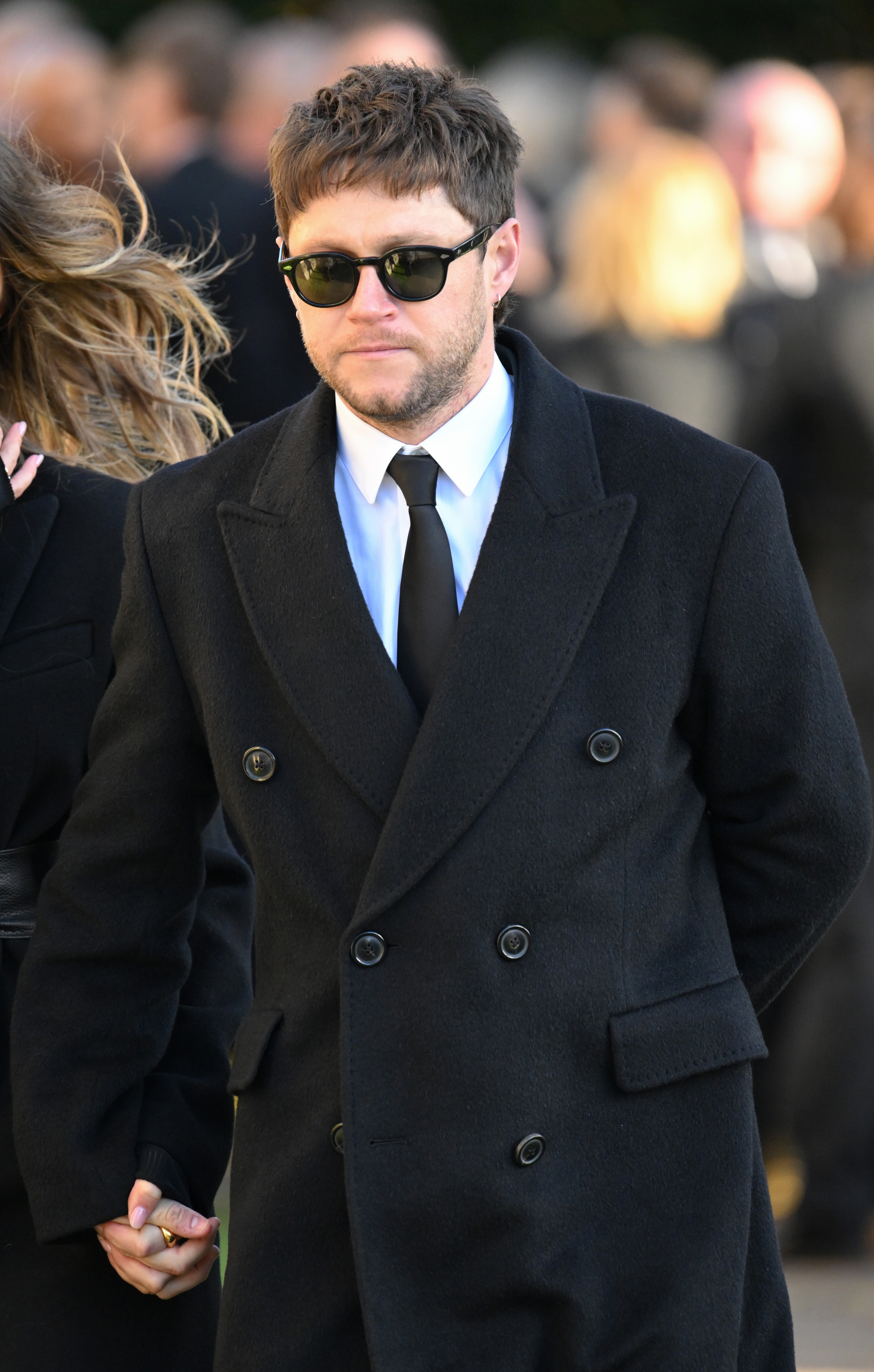 Niall Horan no funeral de Liam Payne