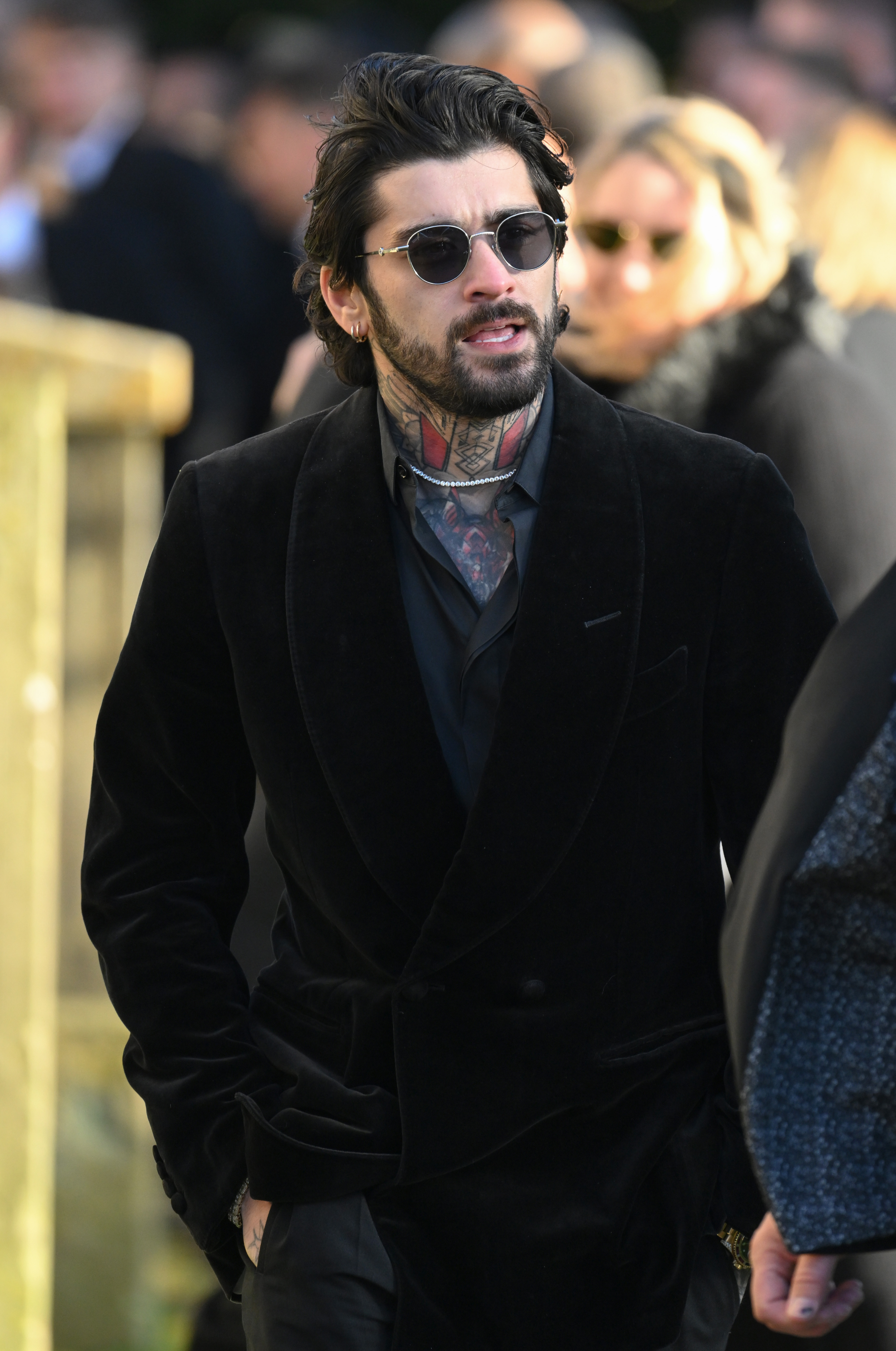 Zayn Malik no funeral de Liam Payne