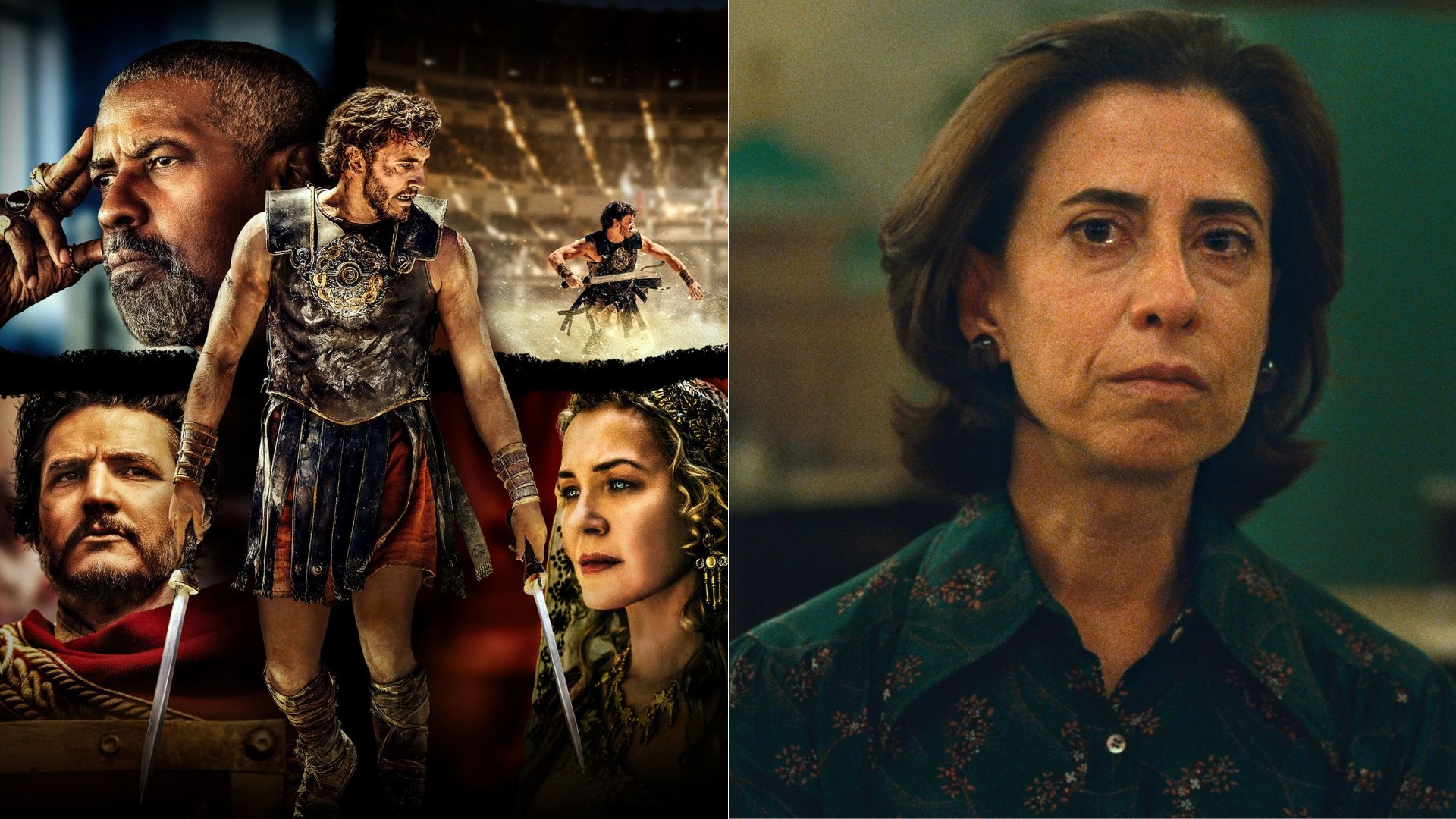 Gladiador 2 derruba Ainda Estou Aqui do topo das bilheterias brasileiras