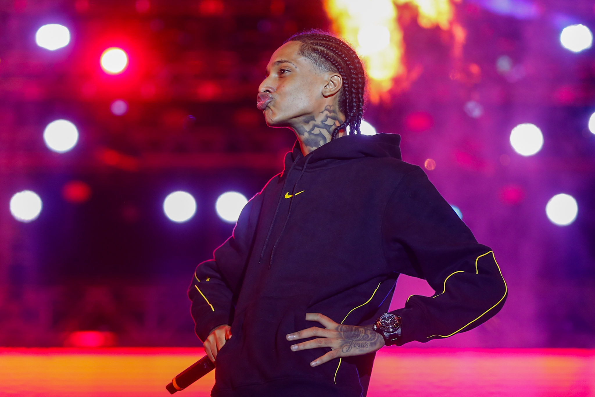 Oruam no Festival Mainstreet (Fotos: Paulo Tauil / BrazilNews)