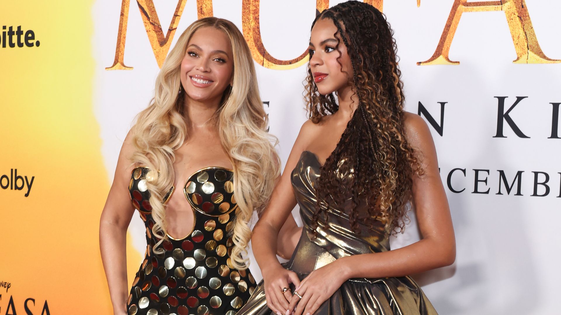 Beyoncé celebra estreia de Blue Ivy Carter como atriz em Mufasa: O Rei Leão