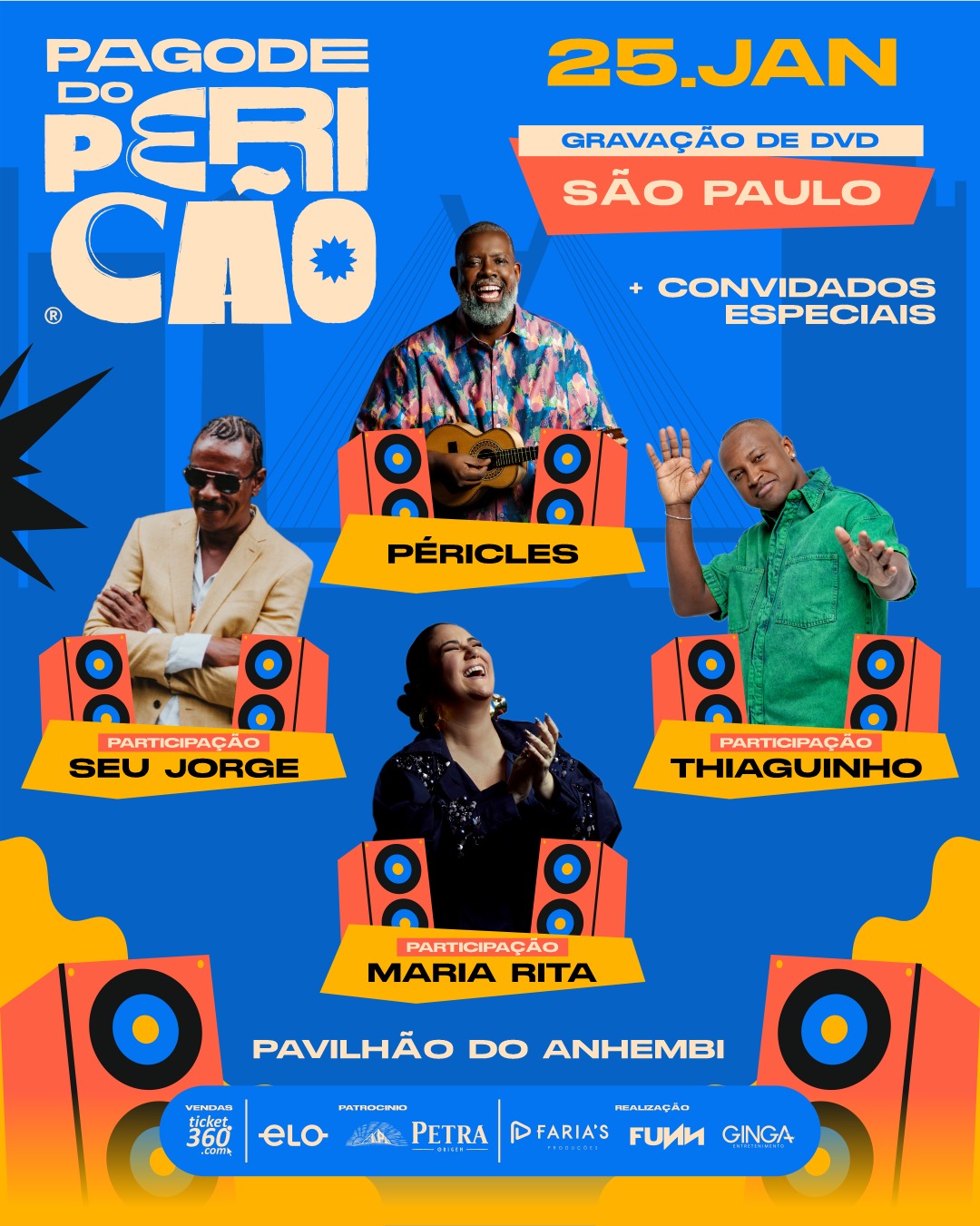 Atrações do Pagode do Pericão