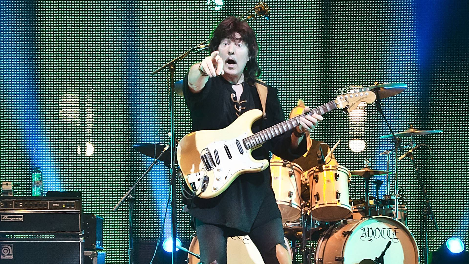 Ritchie Blackmore, guitarrista com passagens pelo Deep Purple e Rainbow, em 2018 (Foto: Frank Hoensch / Redferns)