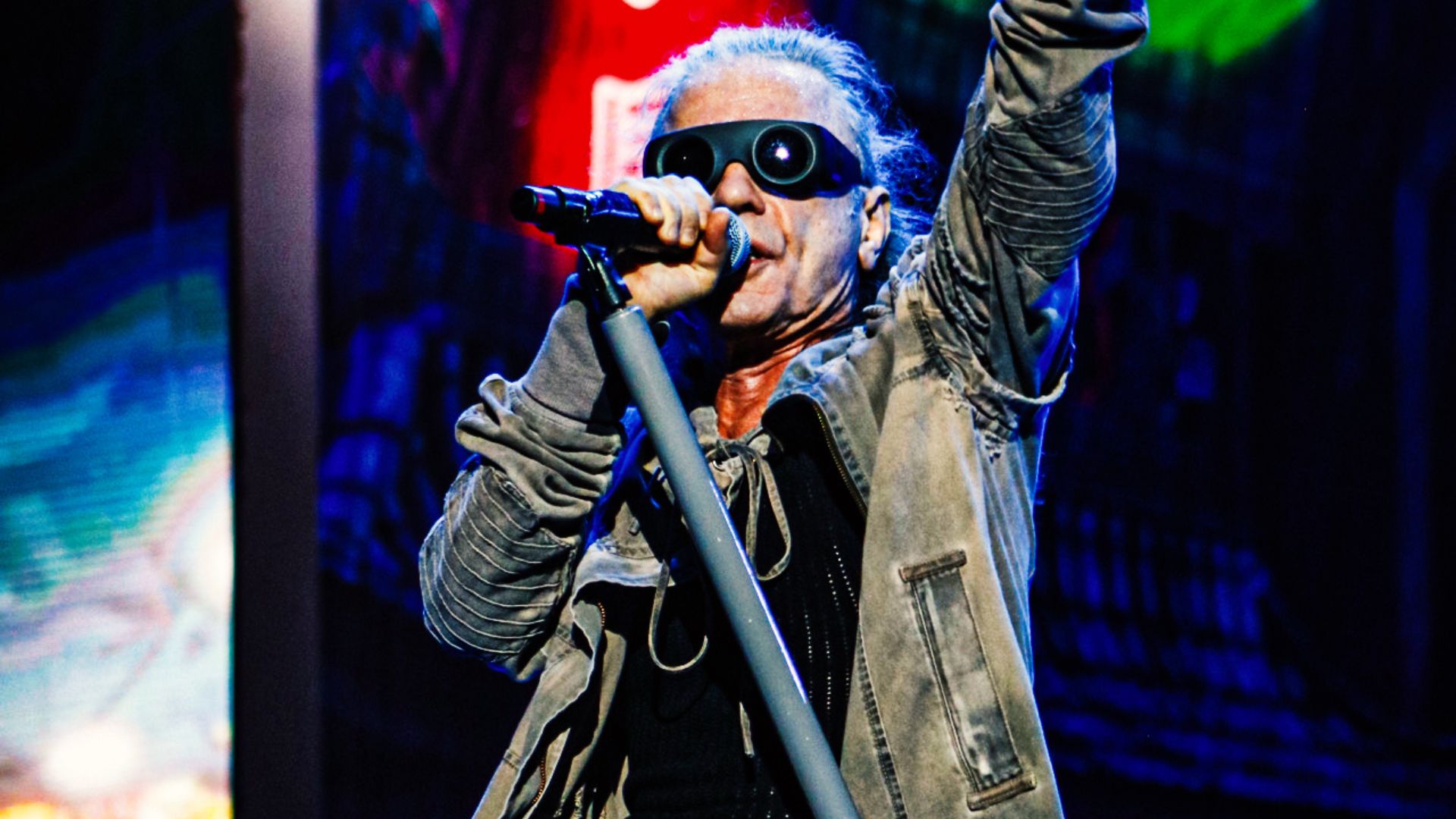 Bruce Dickinson no Brasil em 2024 - Foto: Igor Aleixo