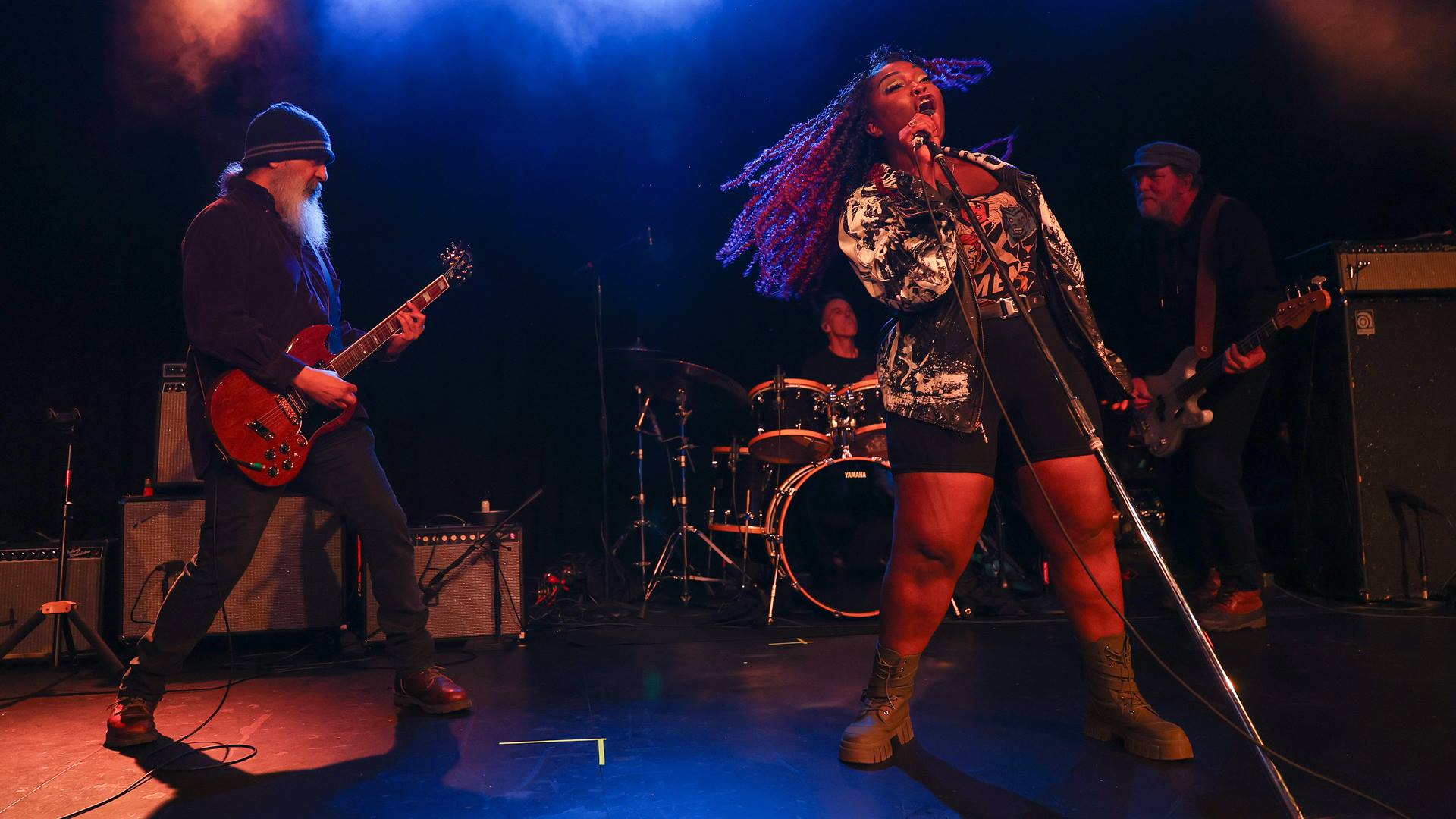 Soundgarden com Shaina Shepherd (Foto: Mat Hayward / Getty Images)