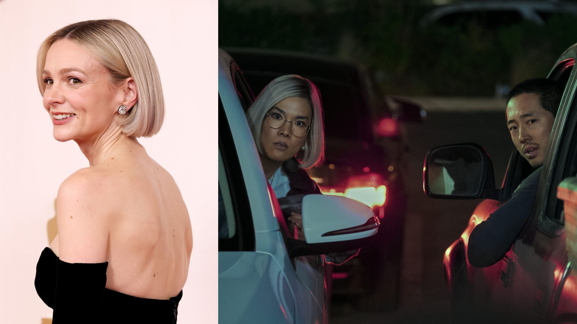 Carey Mulligan (Foto: John Shearer/WireImage) | 'Treta' (Foto: Reprodução)