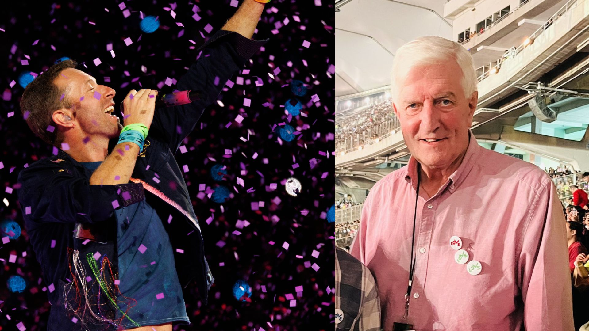 Chris Martin (Foto: Dave Simpson/WireImage) | Anthony Martin (Foto: Reprodução/Twitter)