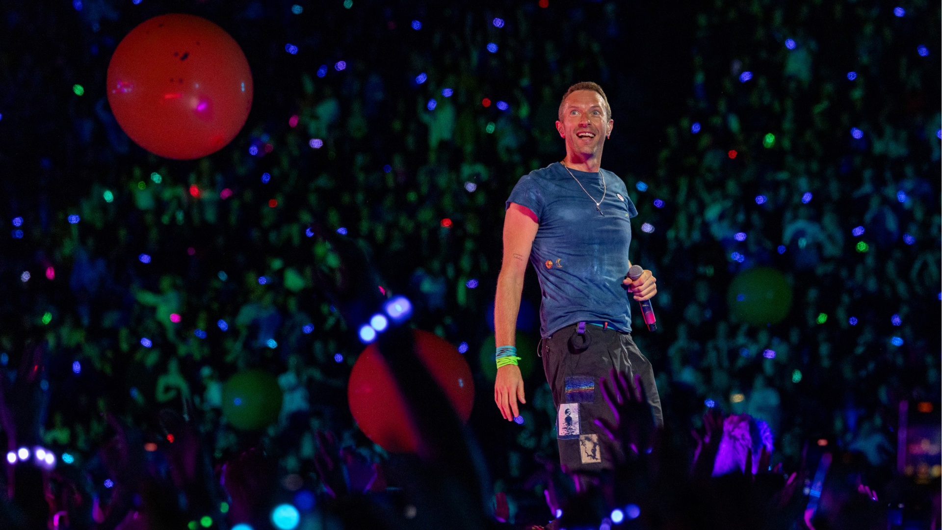 Chris Martin, do Coldplay (Foto: Dave Simpson/WireImage)