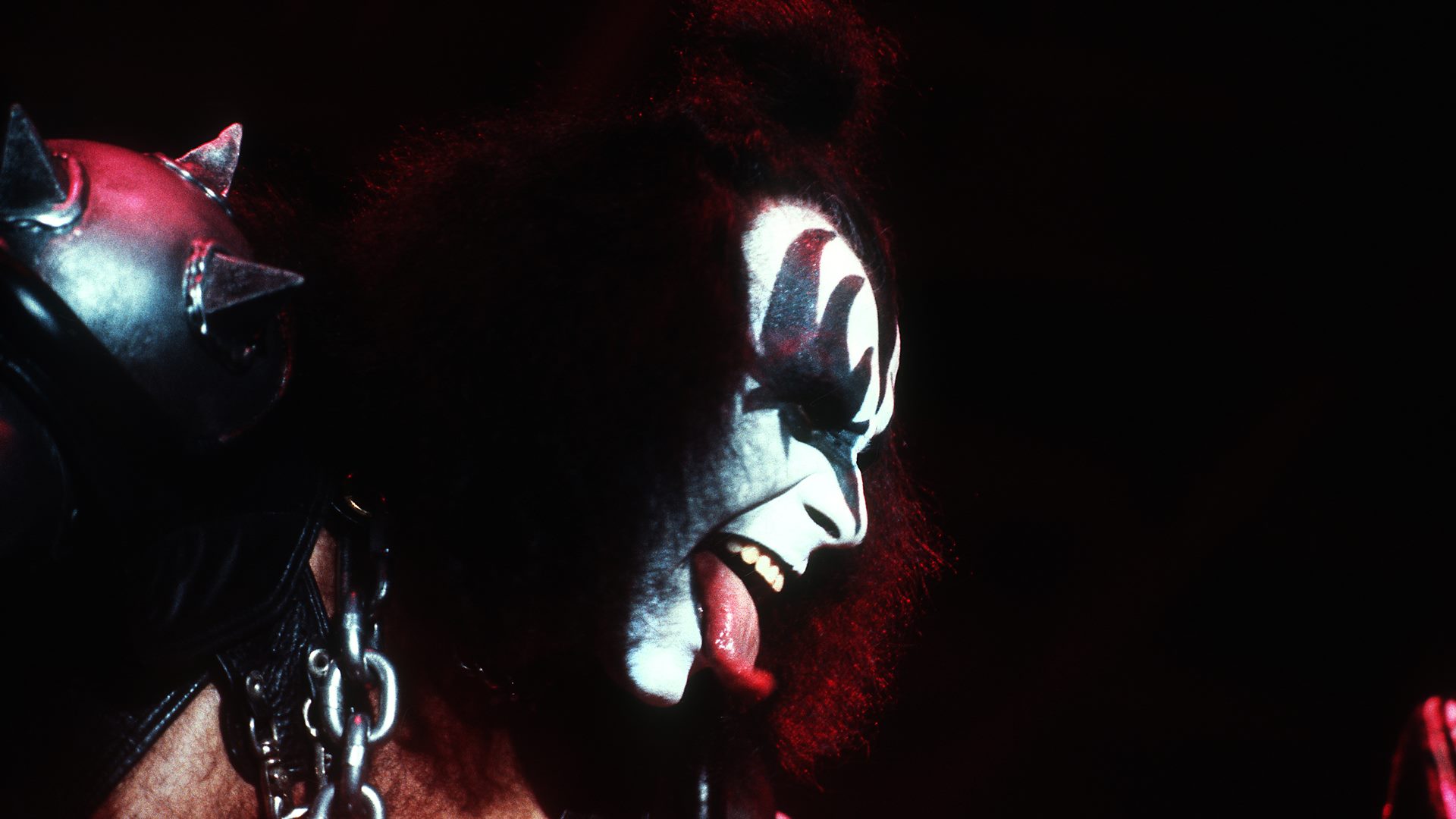 Gene Simmons em 1976 (Foto: Armando Gallo / Getty Images)