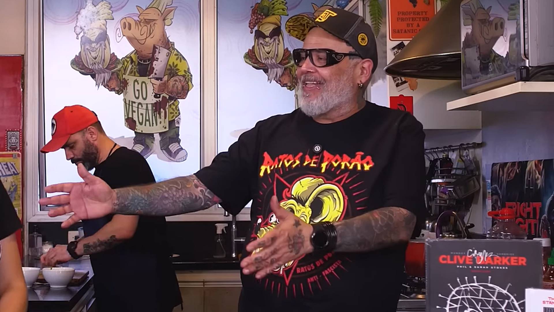 João Gordo, vocalista do Ratos de Porão e apresentador, em 2024