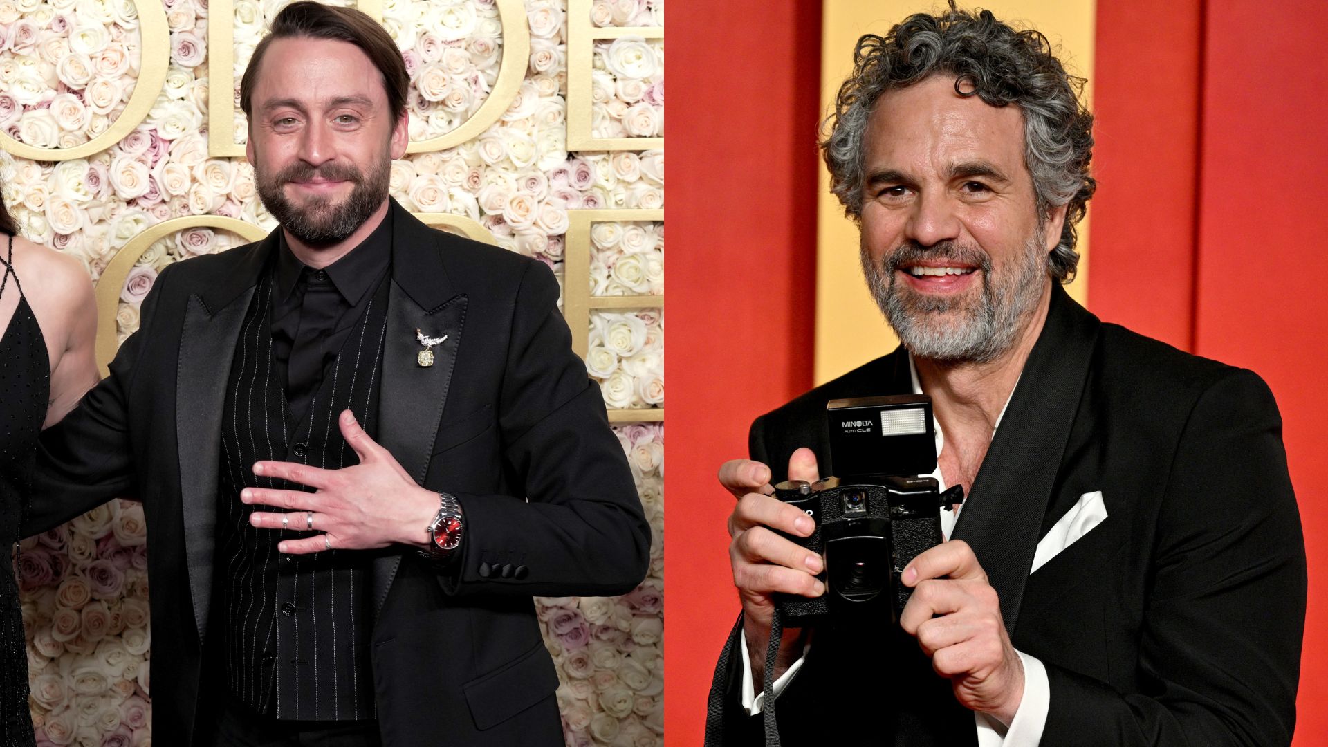 Kieran Culkin e Mark Ruffalo (Fotos: Getty Images)