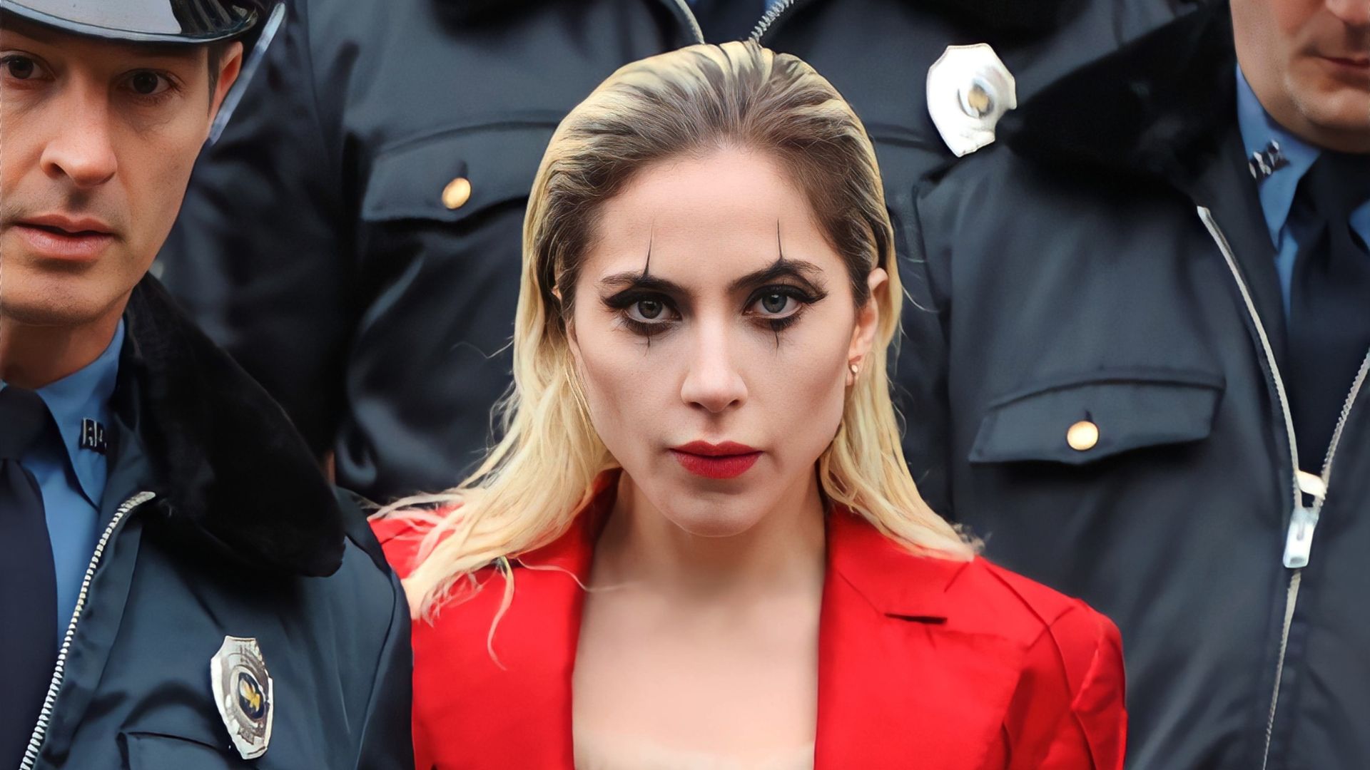 Lady Gaga no set de Coringa: Delírio a Dois (Foto: MEGA/GC Images)