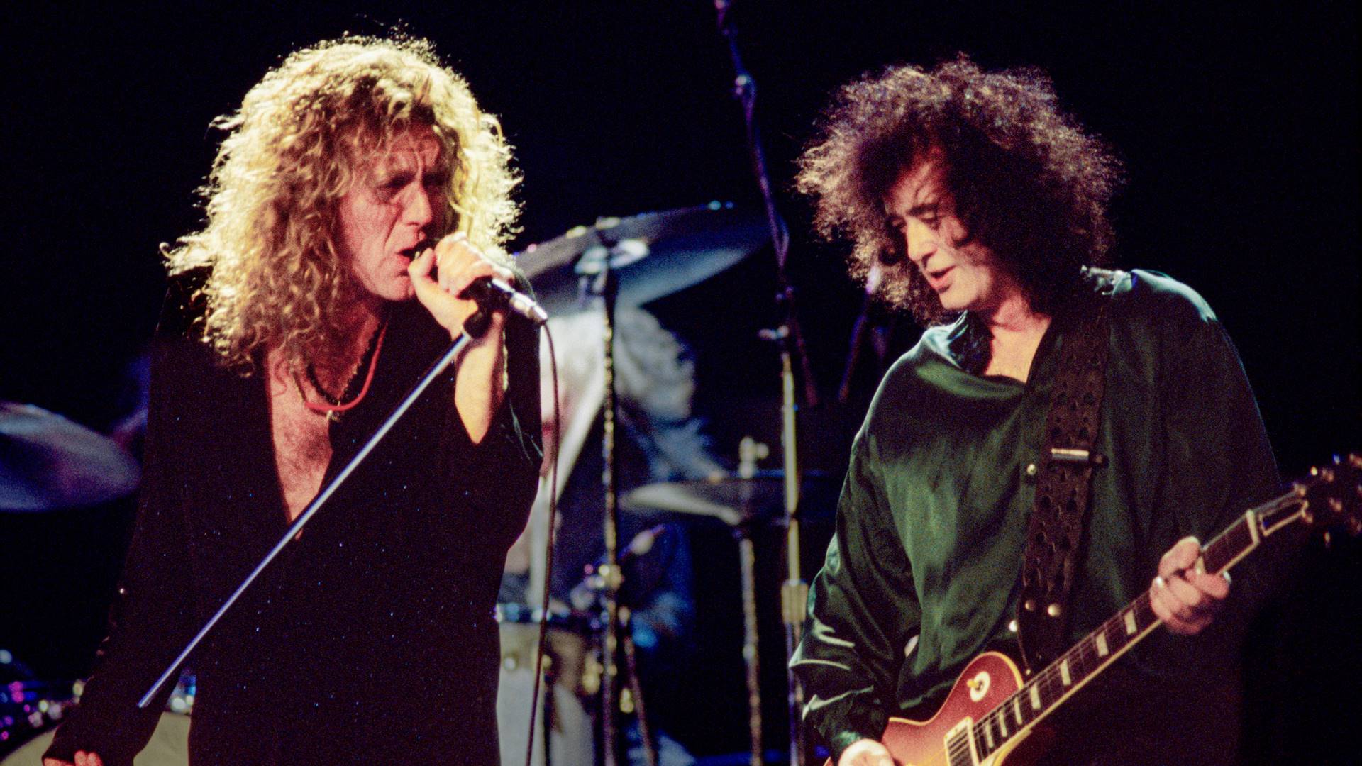 Robert Plant e Jimmy Page em 1995 (Foto: Larry Busacca / Getty Images)