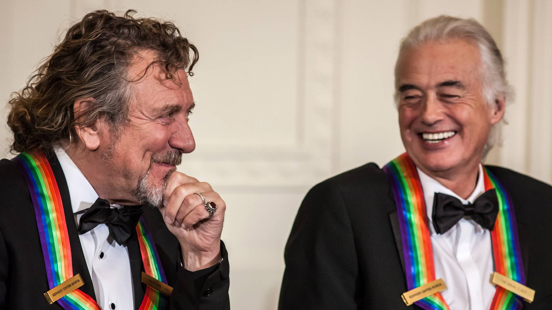 Robert Plant e Jimmy Page em 2012 (Foto: Brendan Hoffman / Getty Images)