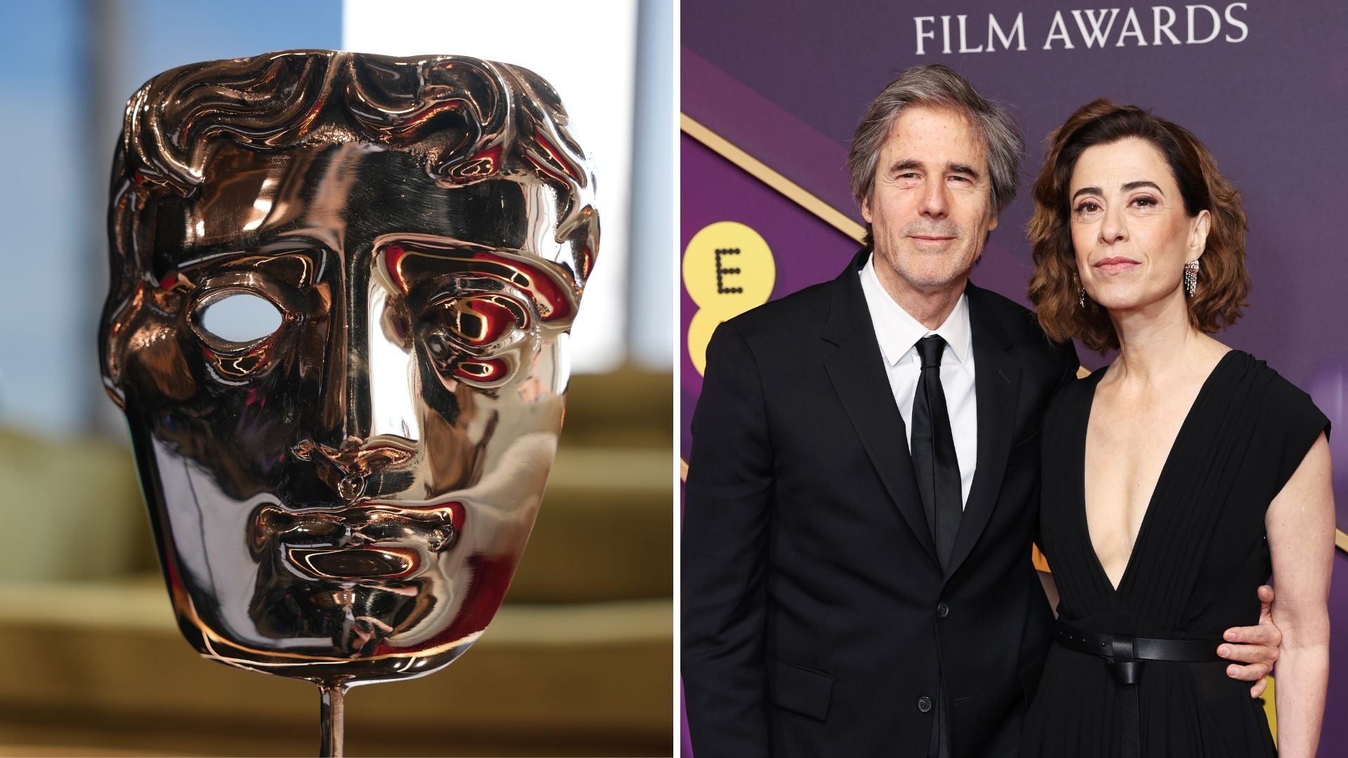 Prêmio BAFTA, Walter Salles e Fernanda Torres (Fotos: Klára Šimonová e Max Cisotti/Dave Benett/Getty Images)