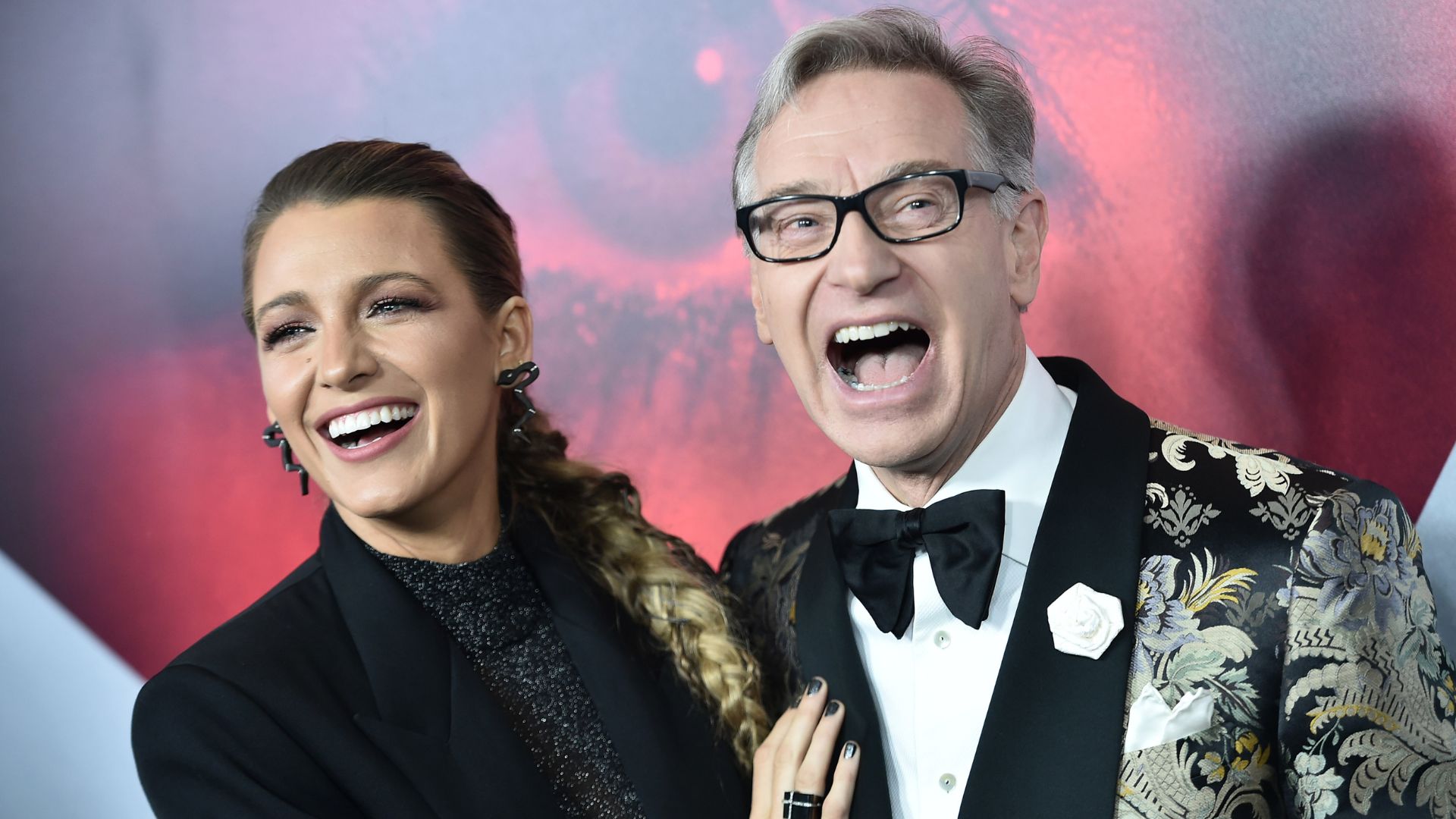 Blake Lively e Paul Feig (Foto: Steven Ferdman/Getty Images)