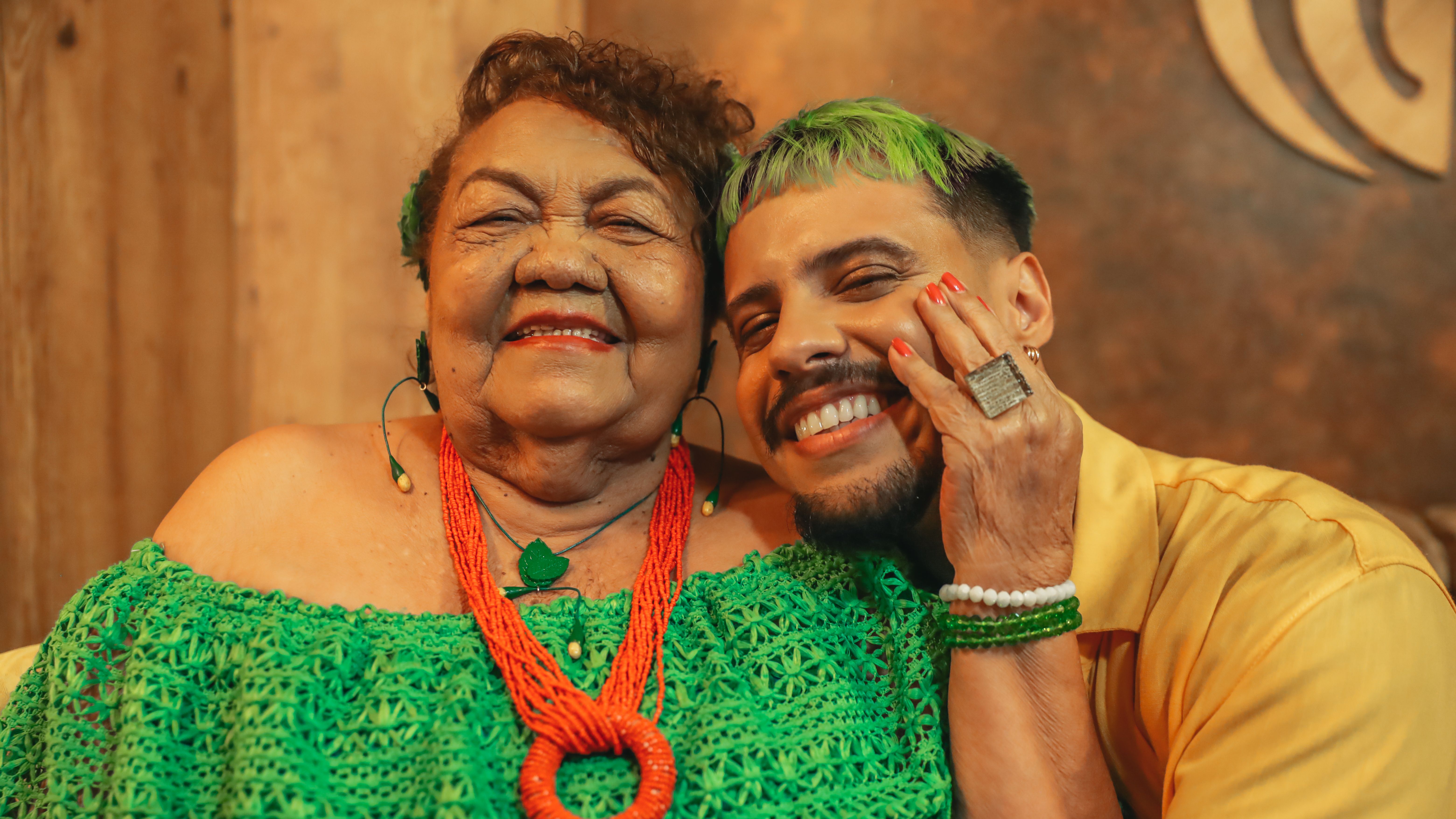 Dona Onete e AQNO (Foto: Vitória Leona)