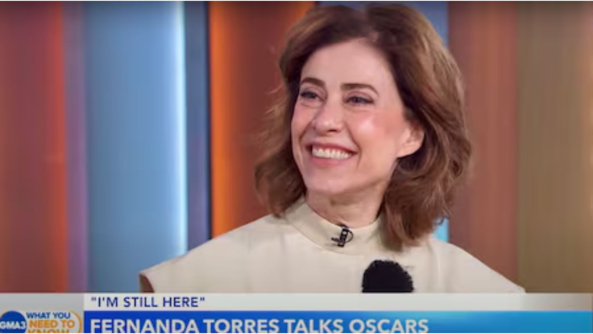 Fernanda Torres (Divulgação | Good Morning America)