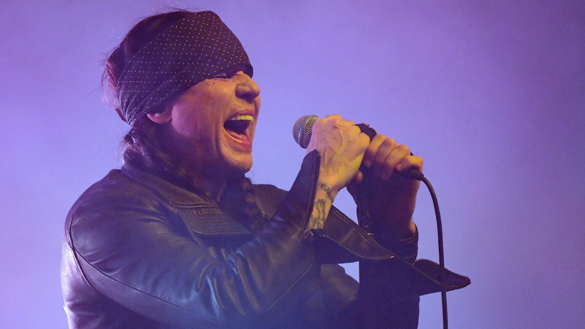 Ian Astbury ao vivo com The Cult em 2023