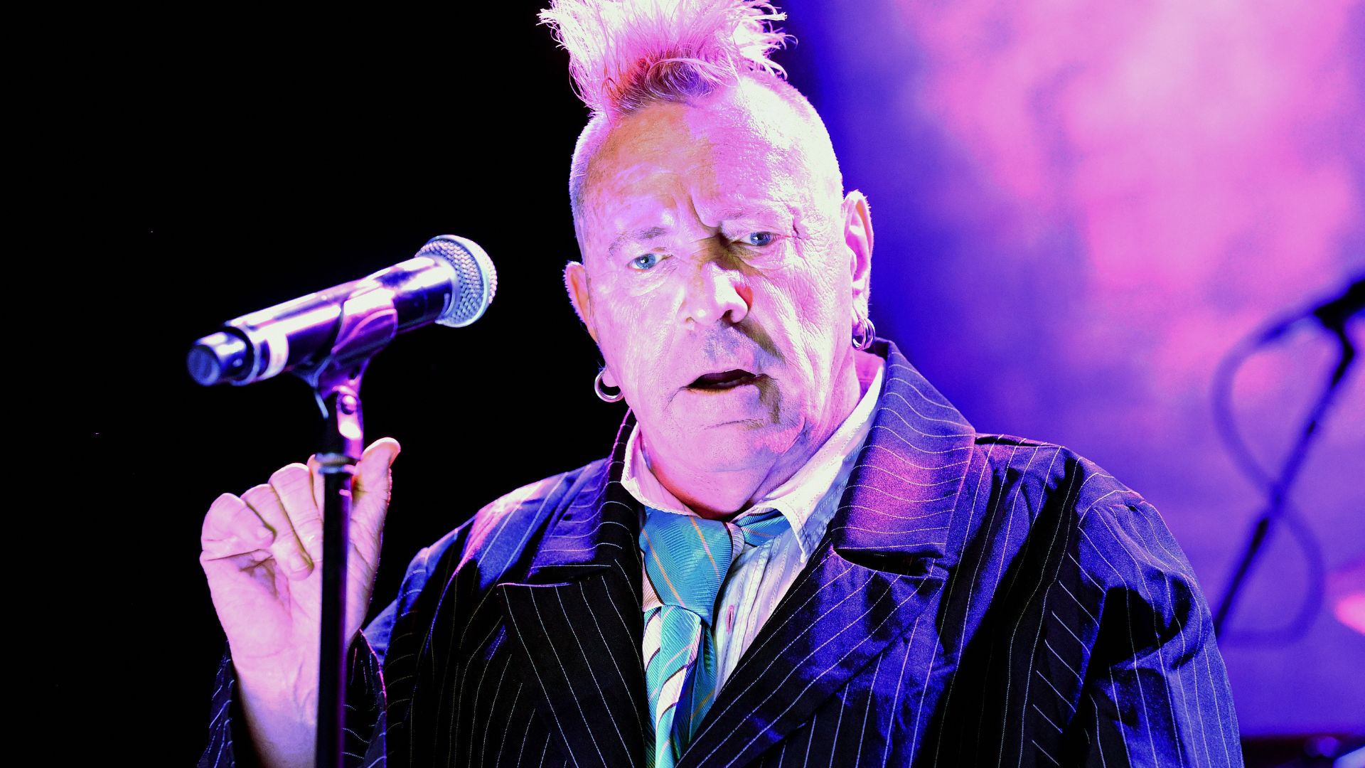 Johnny Rotten, ex-vocalista do Sex Pistols
