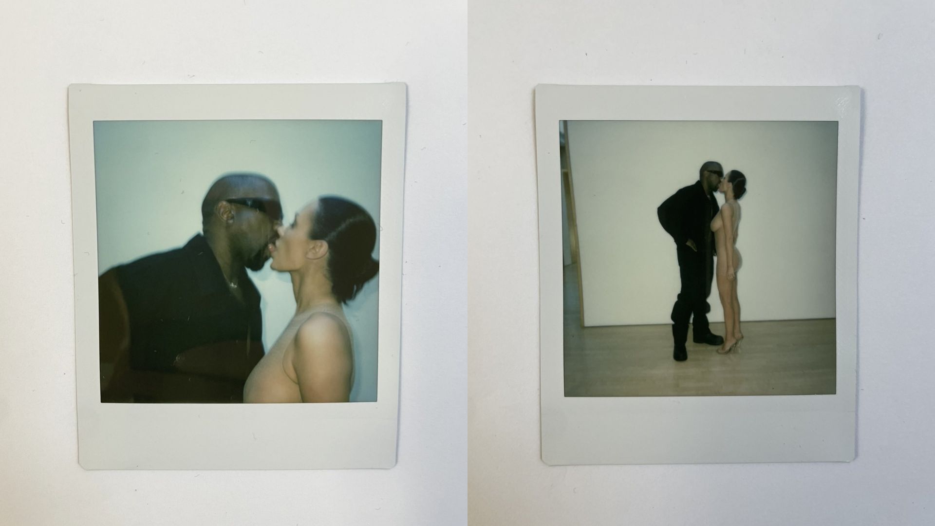 Kanye West e Bianca Censori (Foto: Reprodução/Twitter)