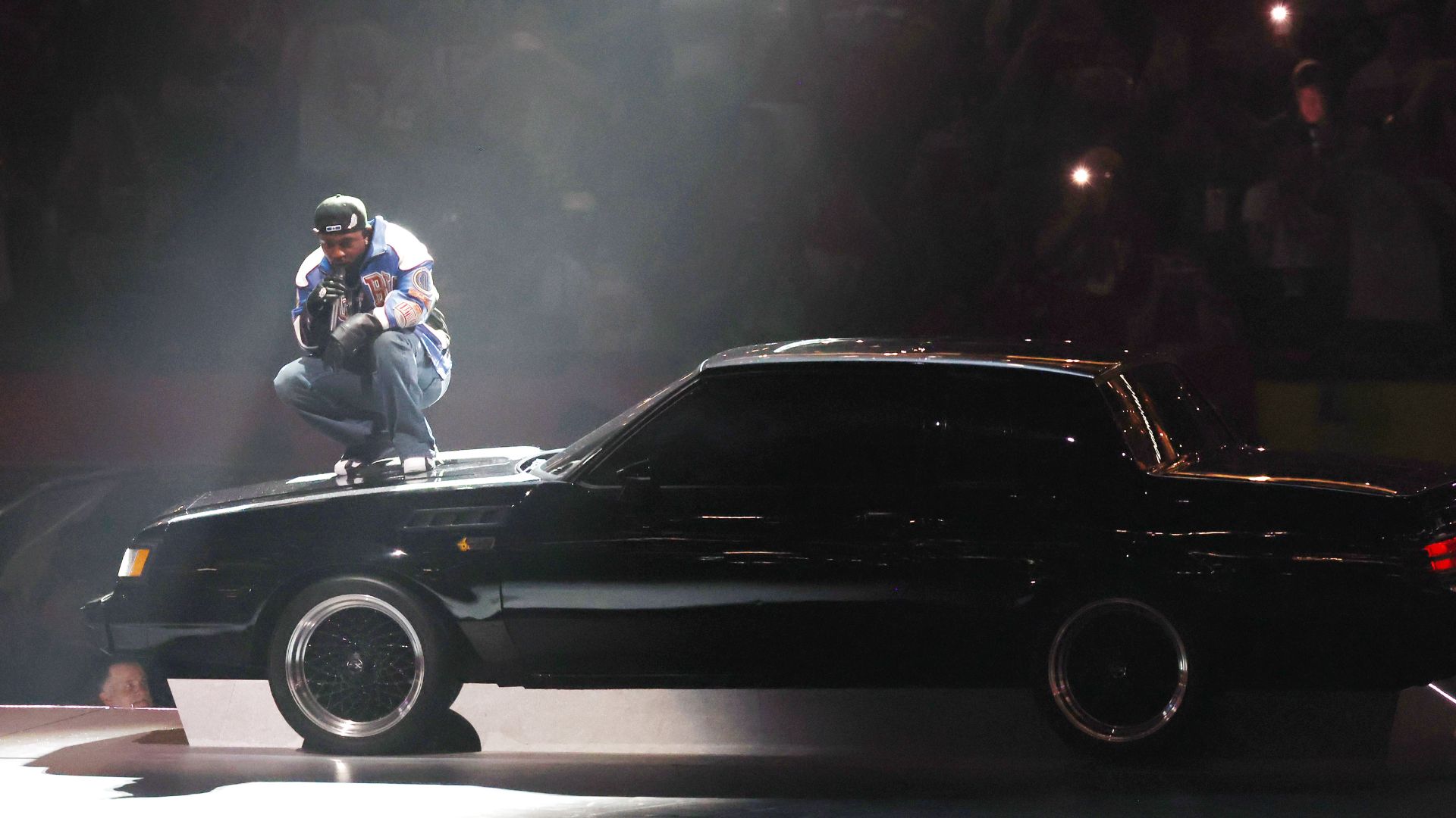 Kendrick Lamar no Super Bowl (Foto: Cindy Ord/Getty Images)