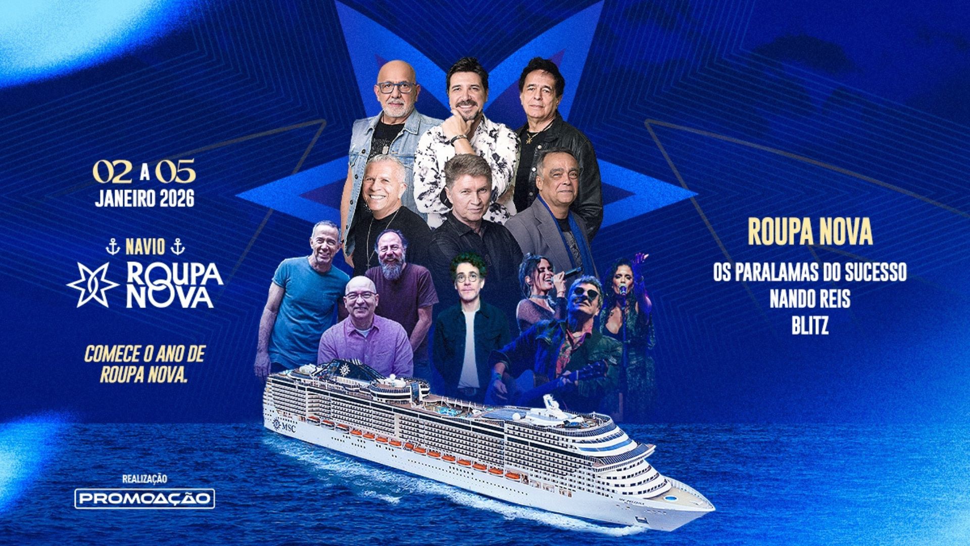 Navio Roupa Nova 2026