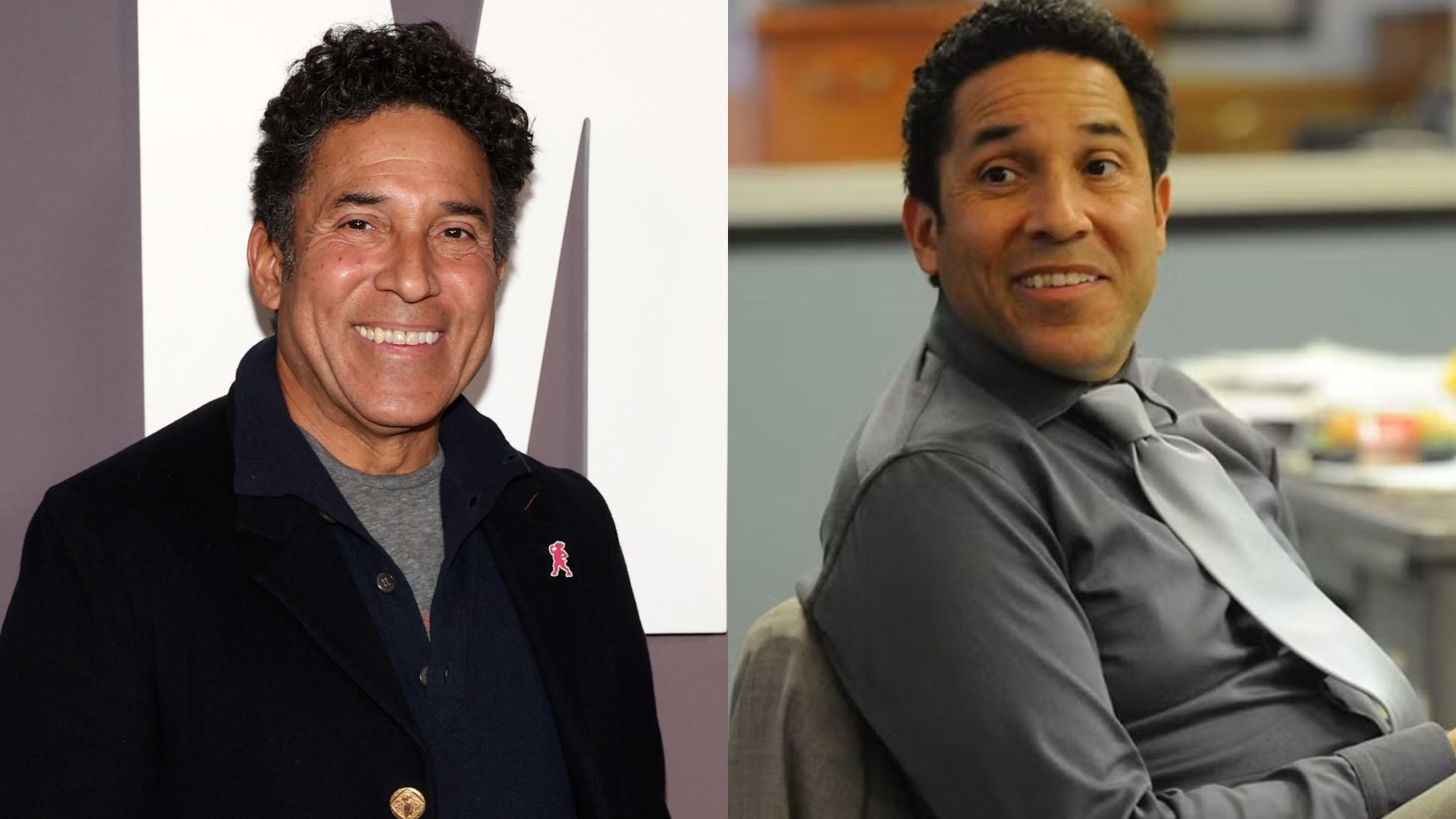 Oscar Nuñez (Foto: Jesse Grant/Getty Images) | Oscar Nuñez em The Office (Foto: Reprodução)