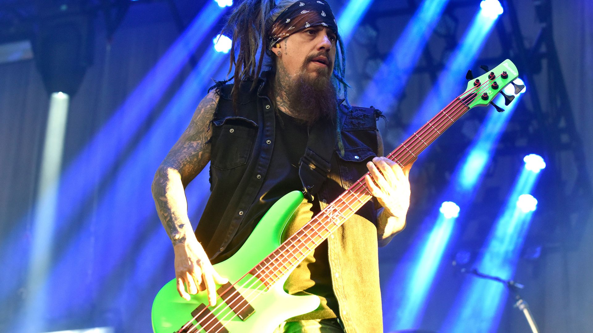 Reginald "Fieldy" Arvizu, ex-baixista do Korn