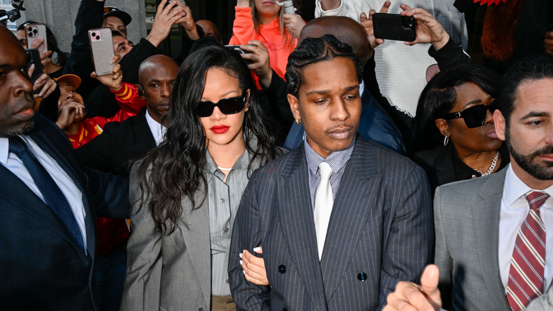 Rihanna e A$AP Rocky (Foto: DUTCH/Bauer-Griffin/GC Images)