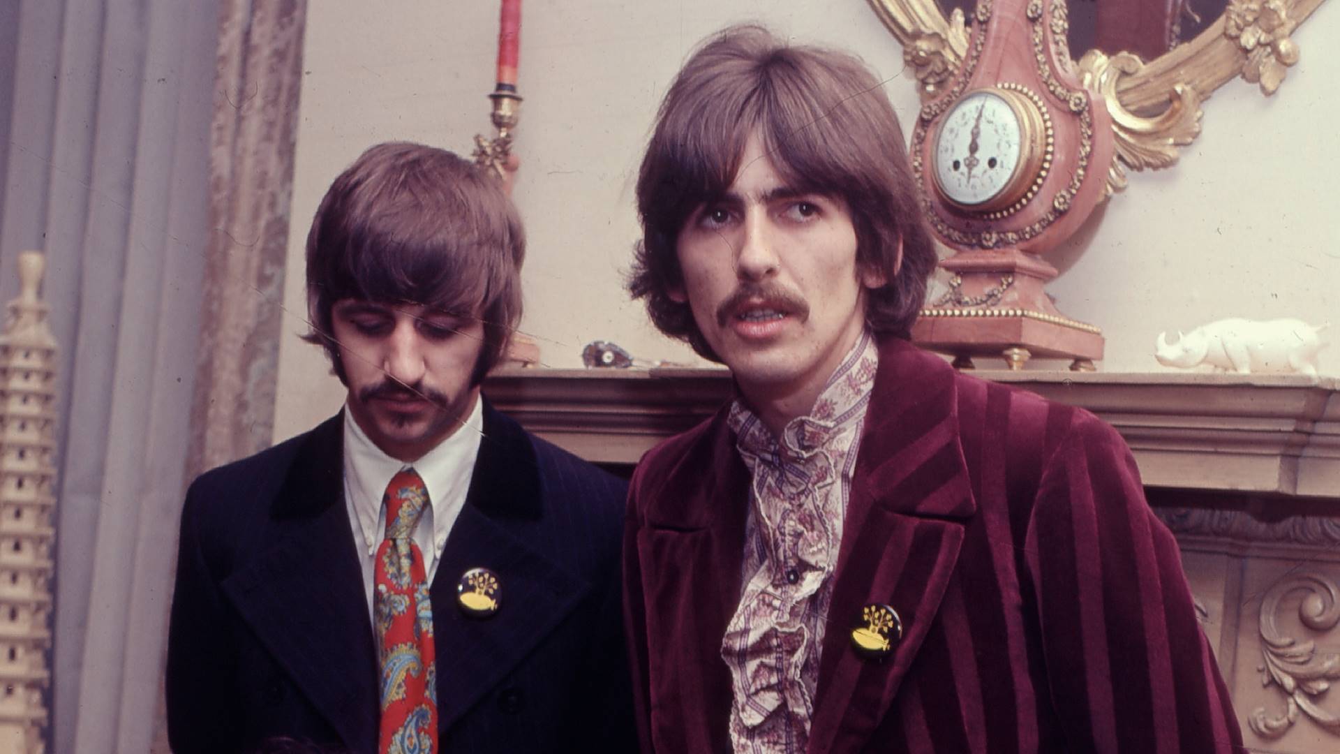 Ringo Starr e George Harrison em 1967