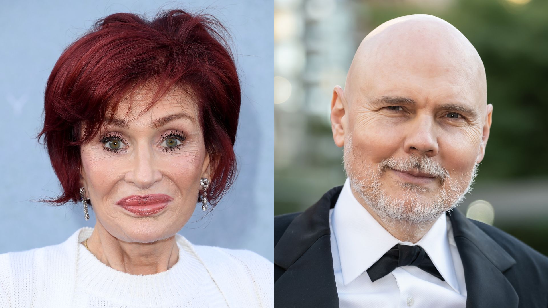 Sharon Osbourne (Foto: Steve Granitz/FilmMagic) | Billy Corgan (Foto: Gilbert Carrasquillo/GC Images)