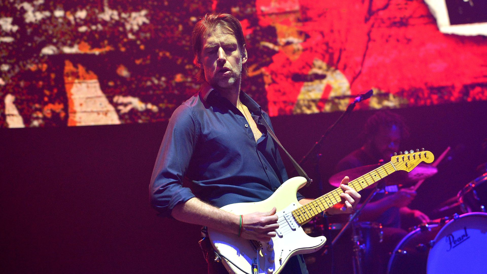 Edward John O'Brien, guitarrista do Radiohead (Foto: Jim Dyson/Getty Images)