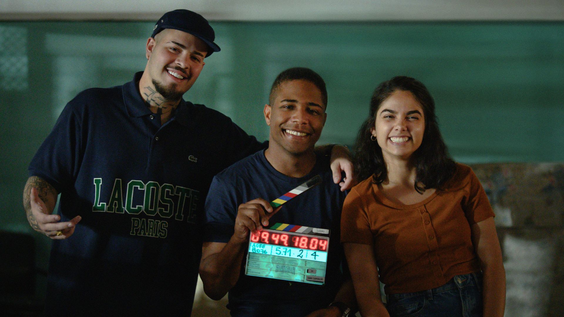Jottapê, Christian Malheiros e Bruna Mascarenhas estrelam Sintonia (Foto: Helena Yoshioka/Netflix)