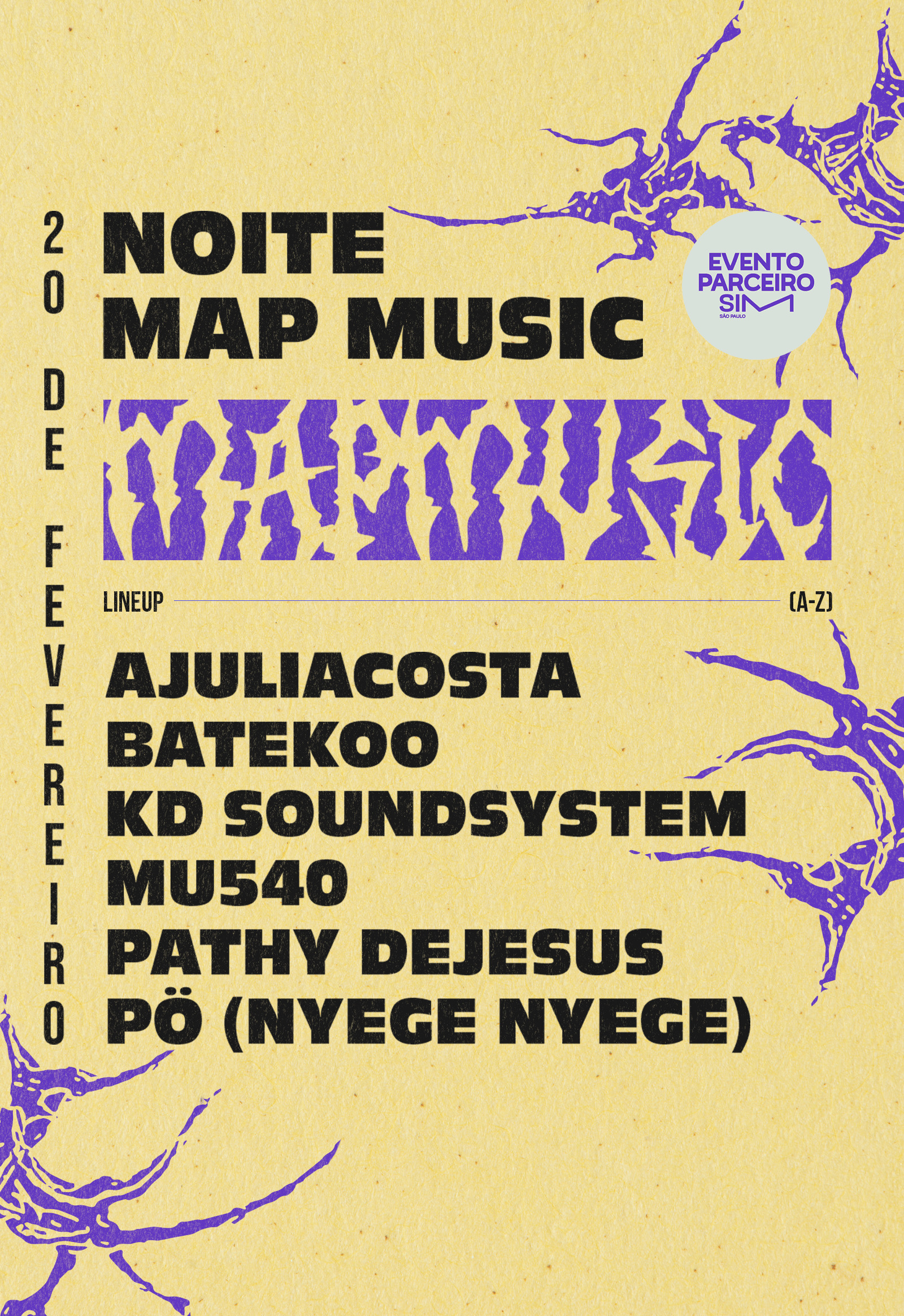 Noite MAP Music na SIM SP (Foto: Divulgação)