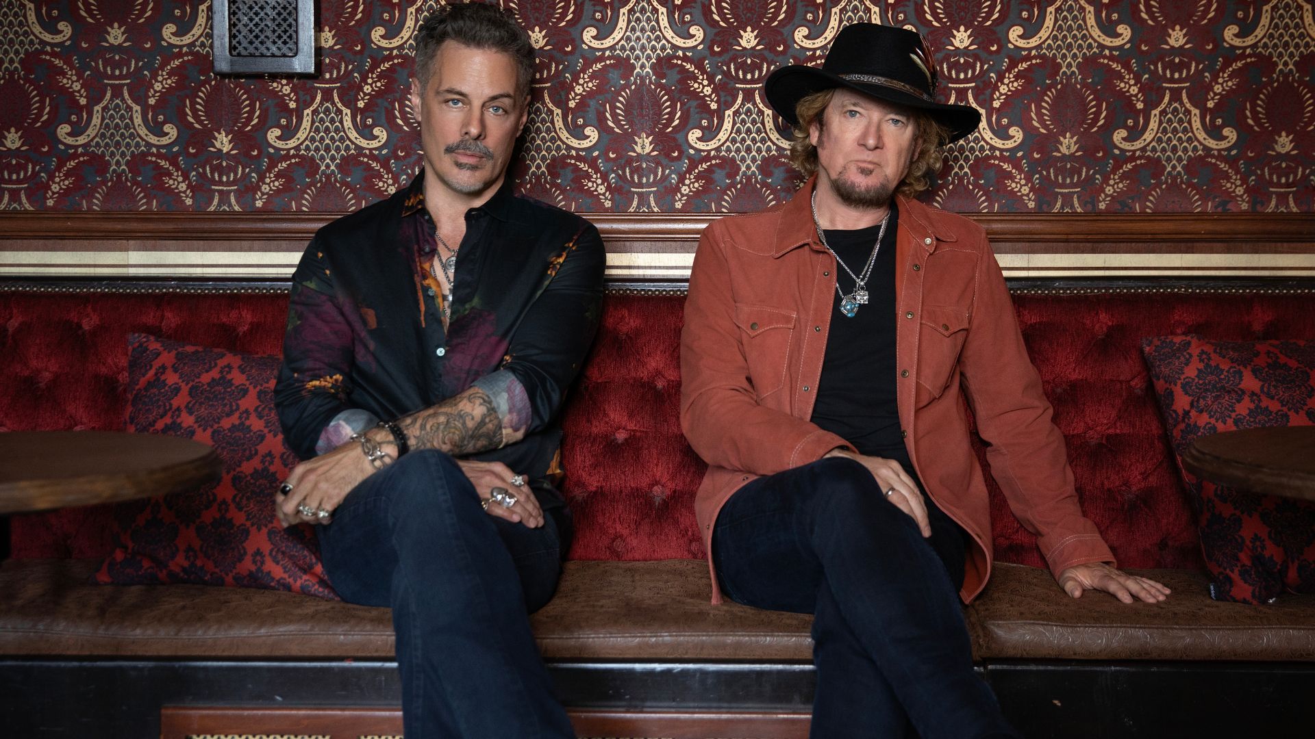 Richie Kotzen e Adrian Smith, do Smith/Kotzen