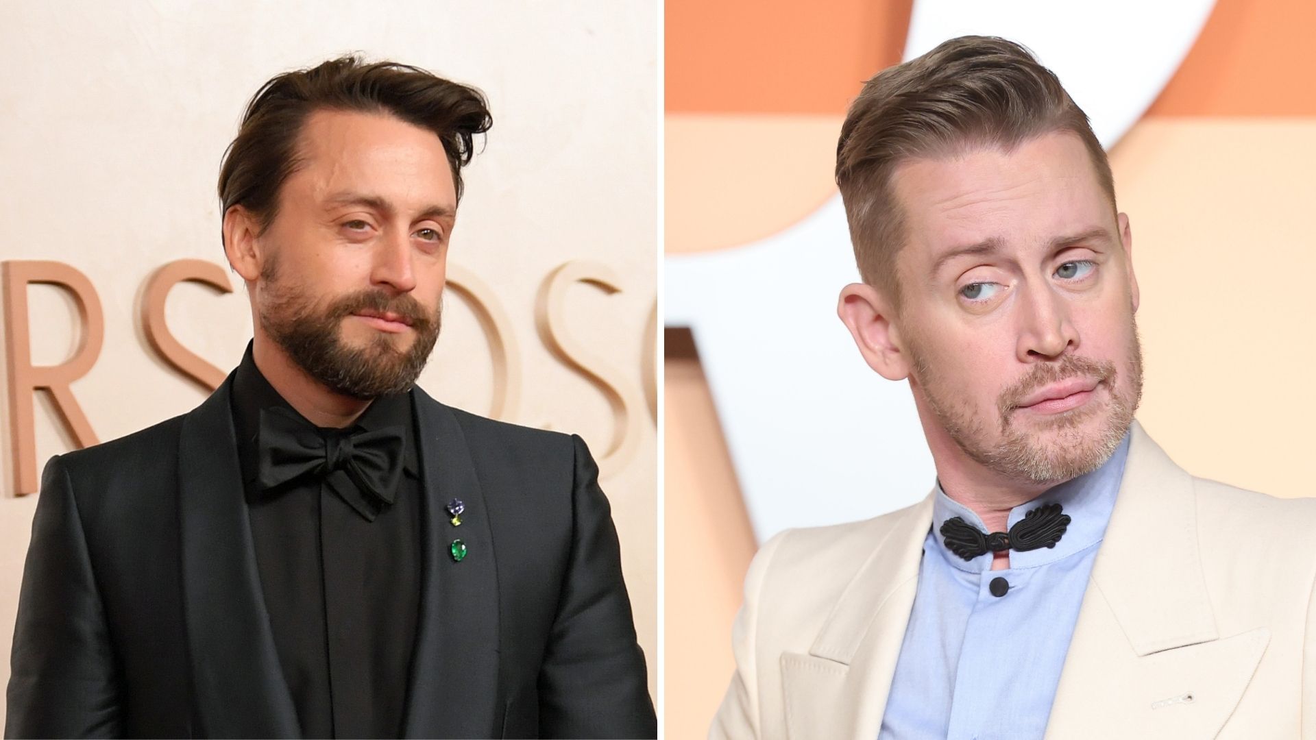 Kieran Culkin e Macaulay Culkin (Foto: Chelsea Guglielmino/FilmMagic e Daniele Venturelli/Getty Images)