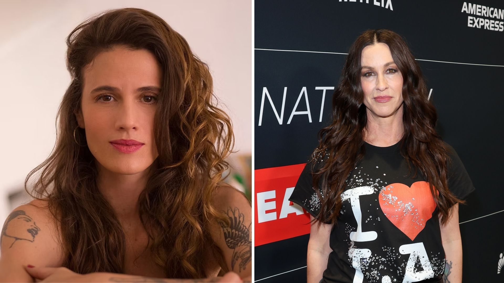 Ana Cañas e Alanis Morissette (Foto: Fernando Furtado e Matt Winkelmeyer/Getty Images)