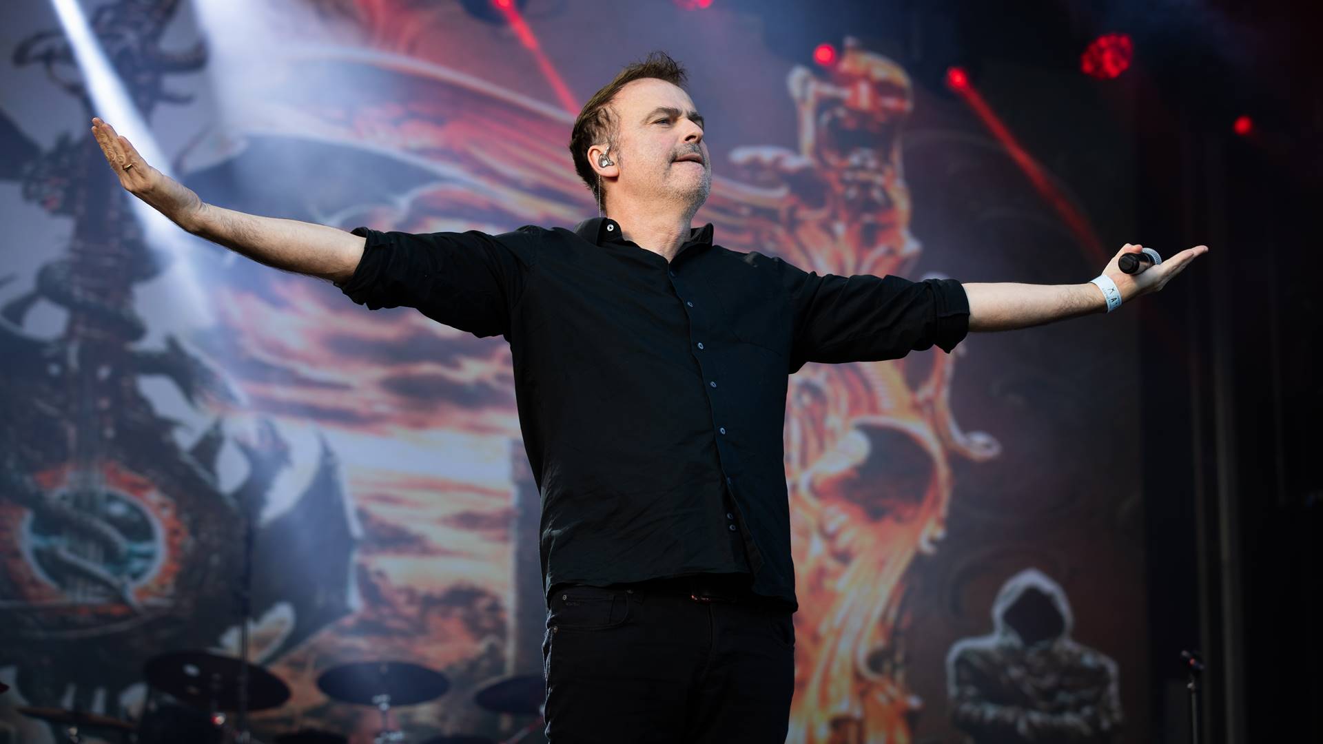 Hansi Kürsch, do Blind Guardian, em 2023