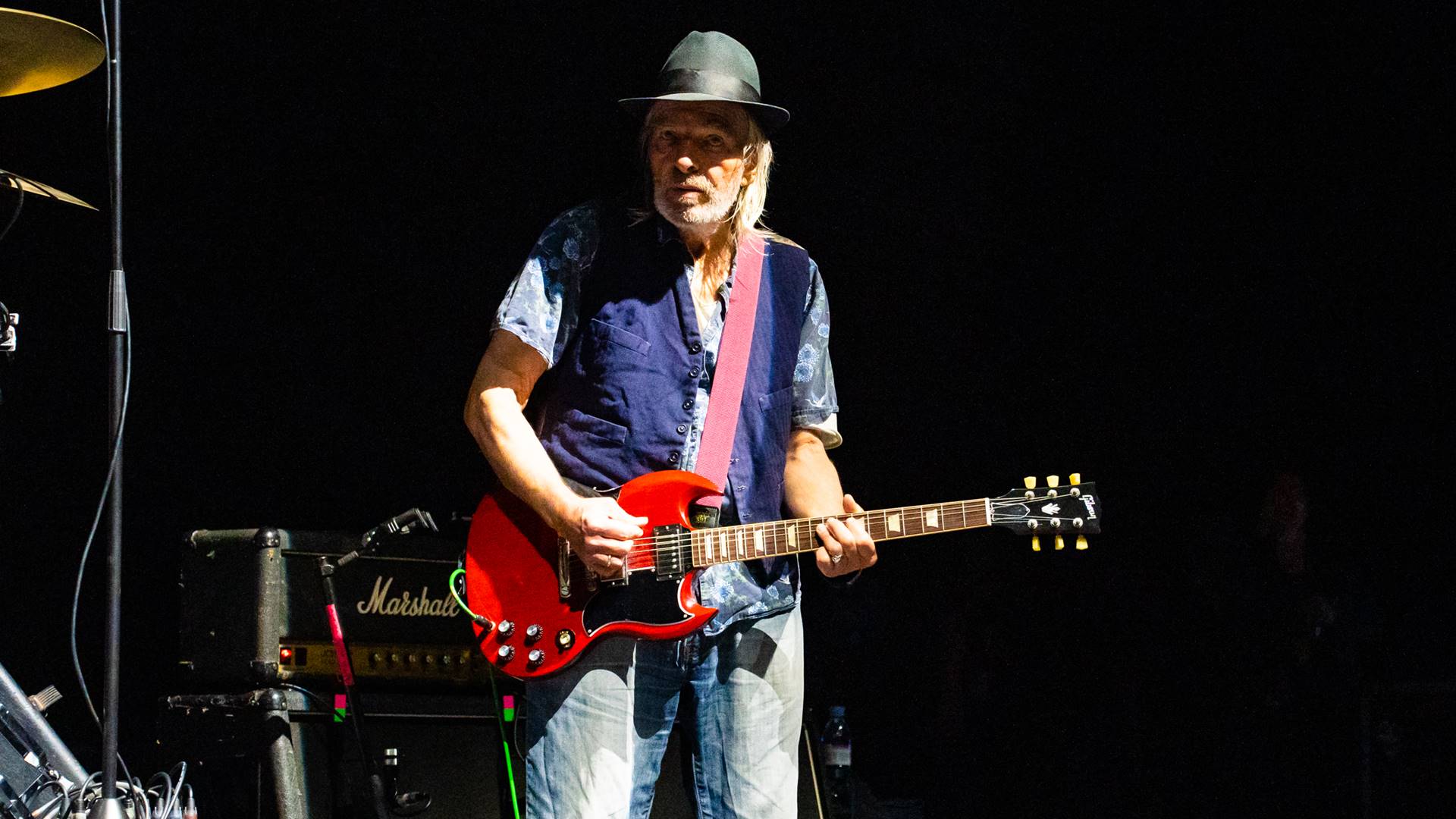 Brian James com The Damned em 2022