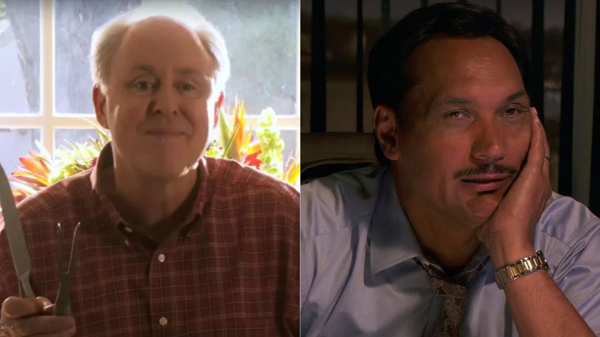 John Lithgow (The Old Man), que interpretou Arthur Miller, também conhecido como o Assassino da Trindade, e Jimmy Smits (Em um Bairro de Nova York), que viveu Miguel Prado, retornarão em Dexter: Ressurreição (Foto: Divulgação)