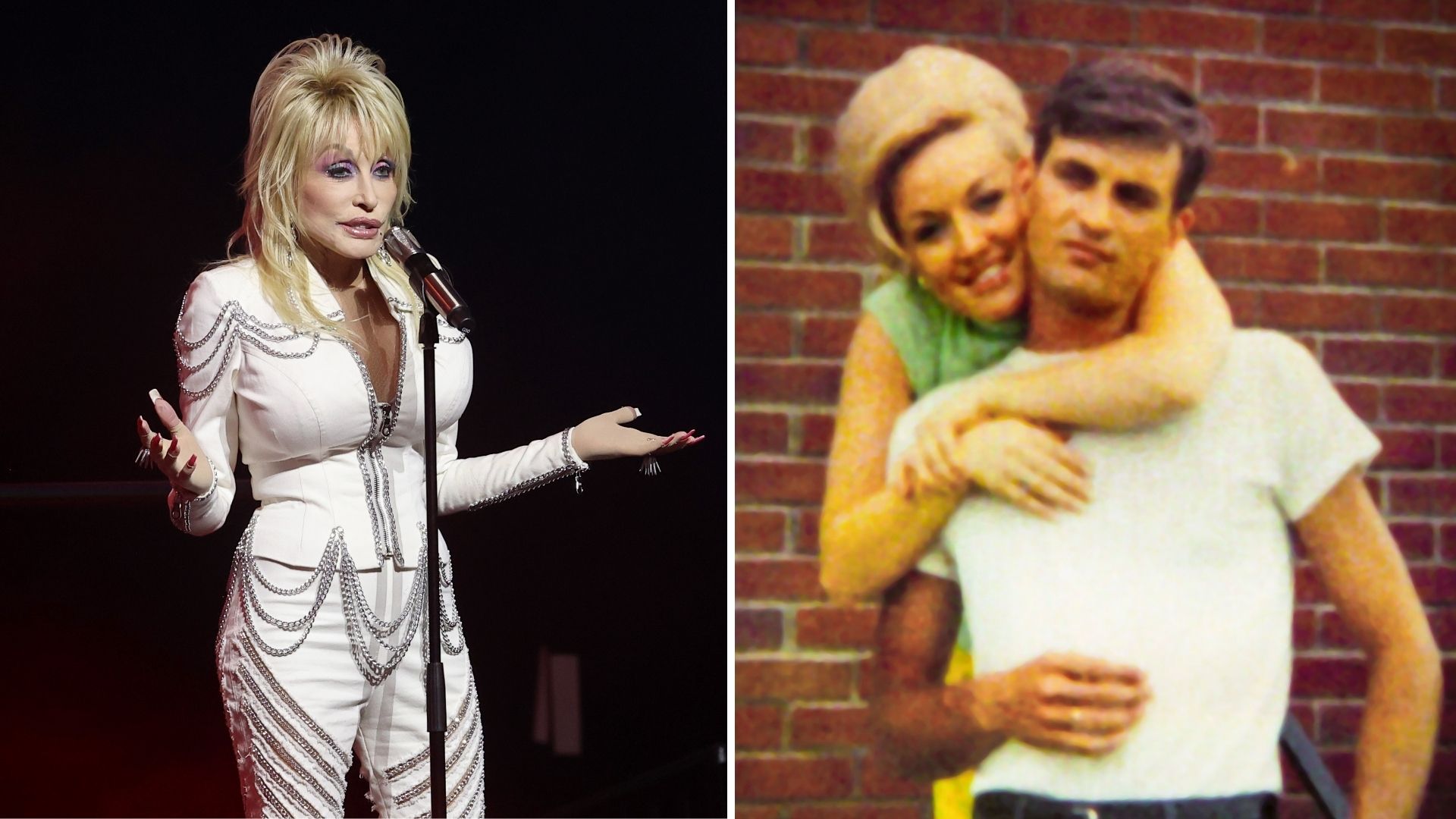 Dolly Parton e Carl Dean (Foto: Terry Wyatt/WireImage e Reprodução/Instagram)