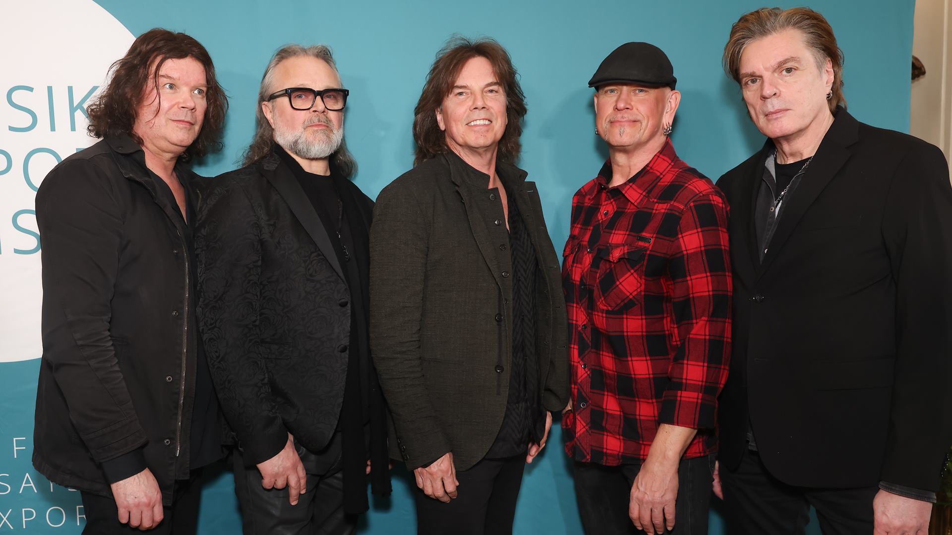 Europe em 2024 (E-D): John Norum, Mic Micaeli, Joey Tempest, Ian Haugland e John Levén