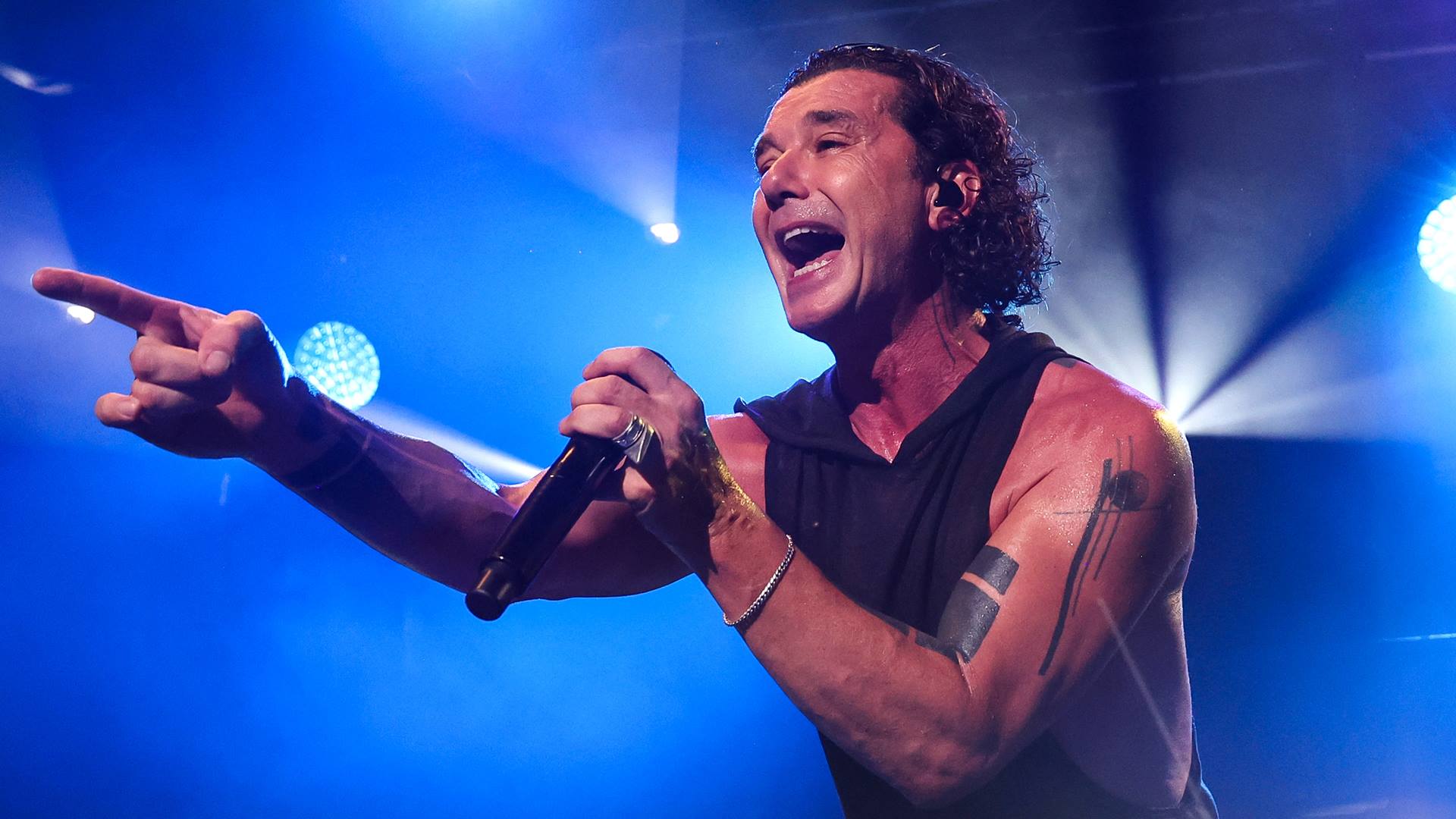 Gavin Rossdale, vocalista do Bush, em 2024