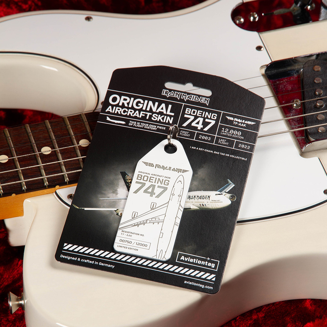Aviationtag - Iron Maiden