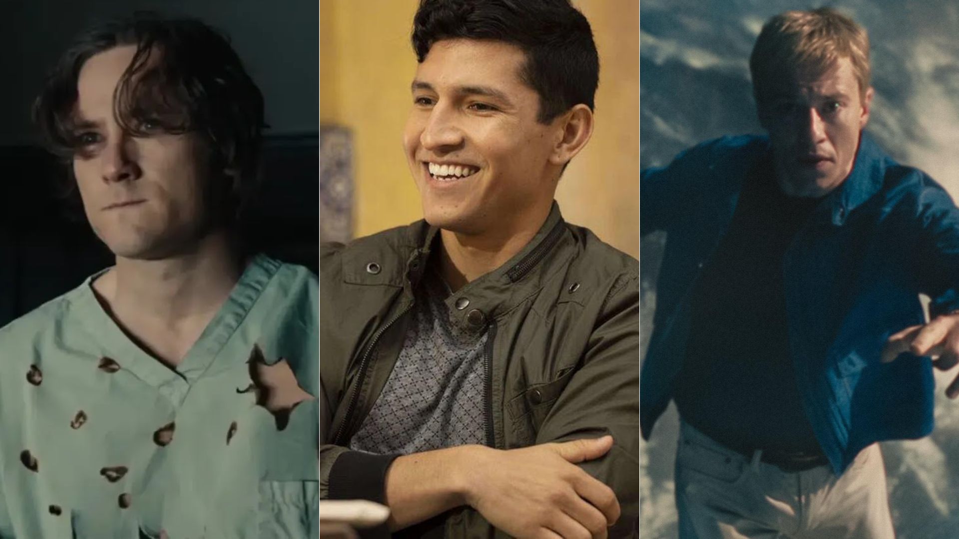 Lewis Pullman (Robert Reynolds/Sentinela), Danny Ramirez (Joaquin Torres/Falcão) e Joseph Quinn (Johnny Storm/Tocha Humana) são confirmados em novo filme dos Vingadores (Foto: Reprodução/Marvel Studios)