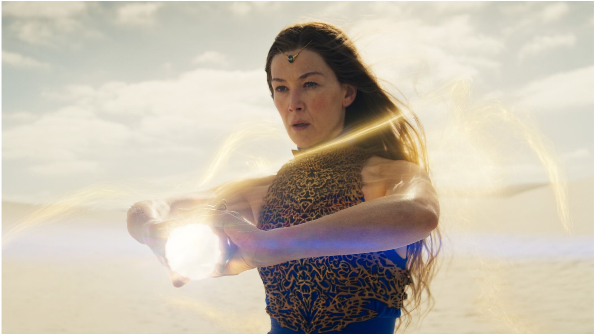  Moiraine na 3ª temporada de A Roda do Tempo (Divulgação/Prime Video)